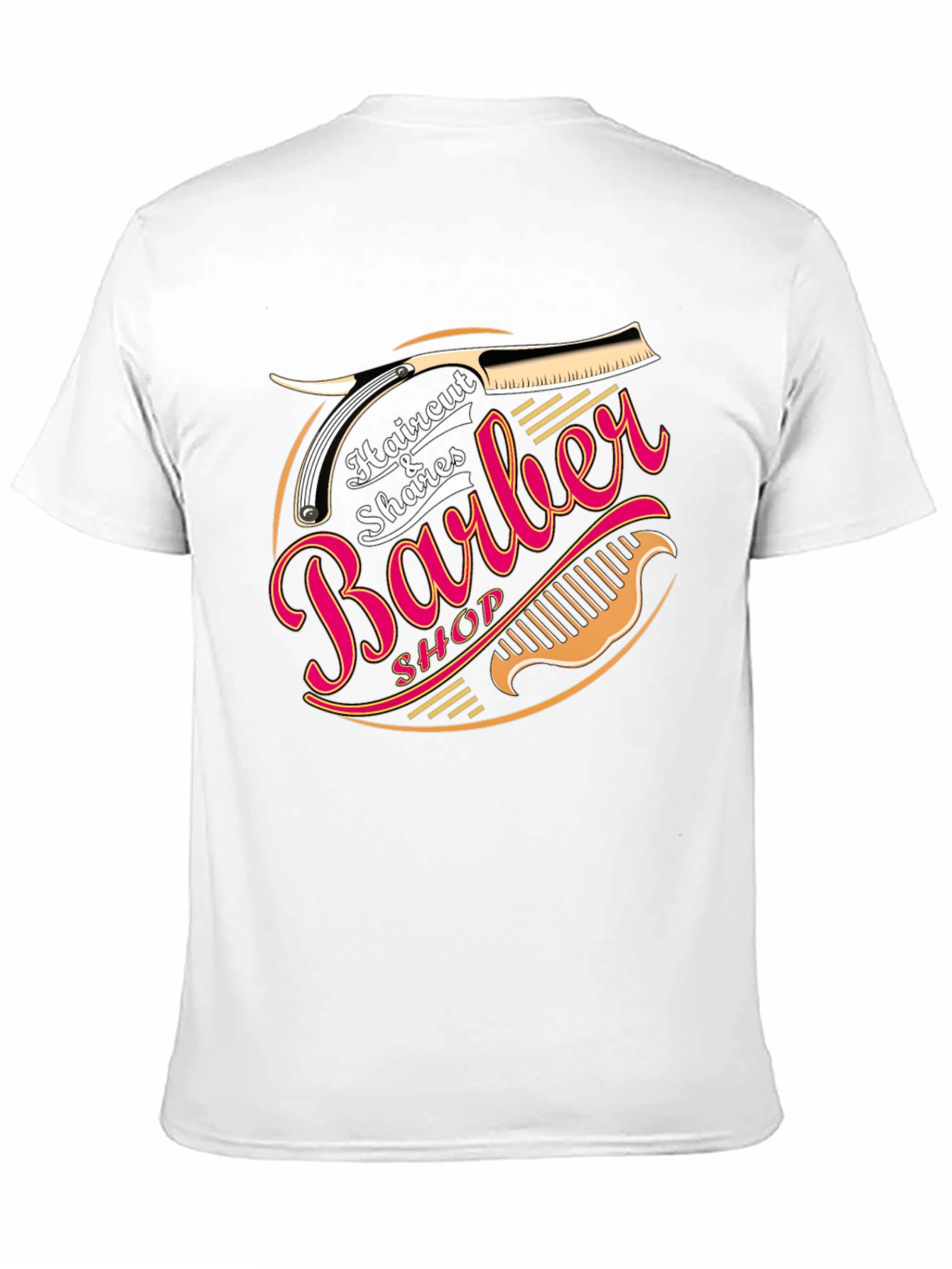 Barber Shop T-Shirt - Haircut Shaves Premium Tee
