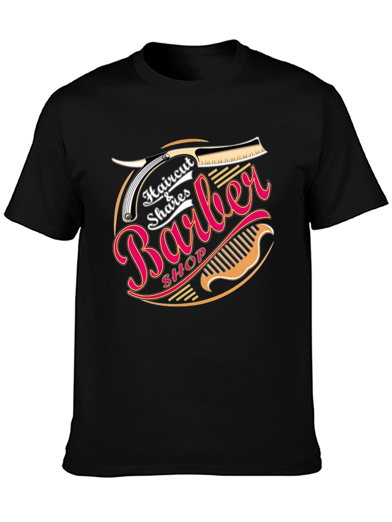 Barber Shop T-Shirt - Haircut Shaves Premium Tee