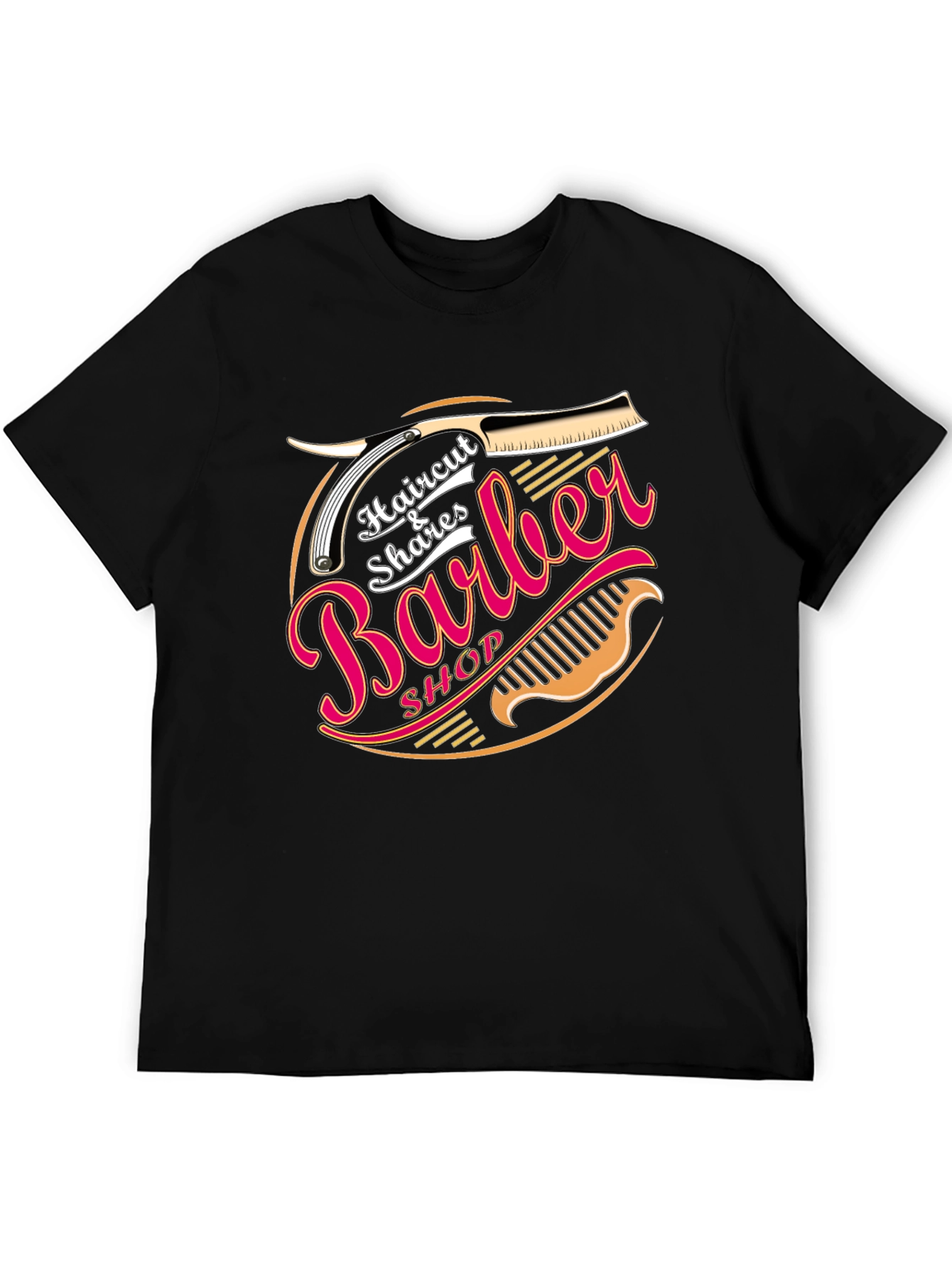 Barber Shop T-Shirt - Haircut Shaves Premium Tee