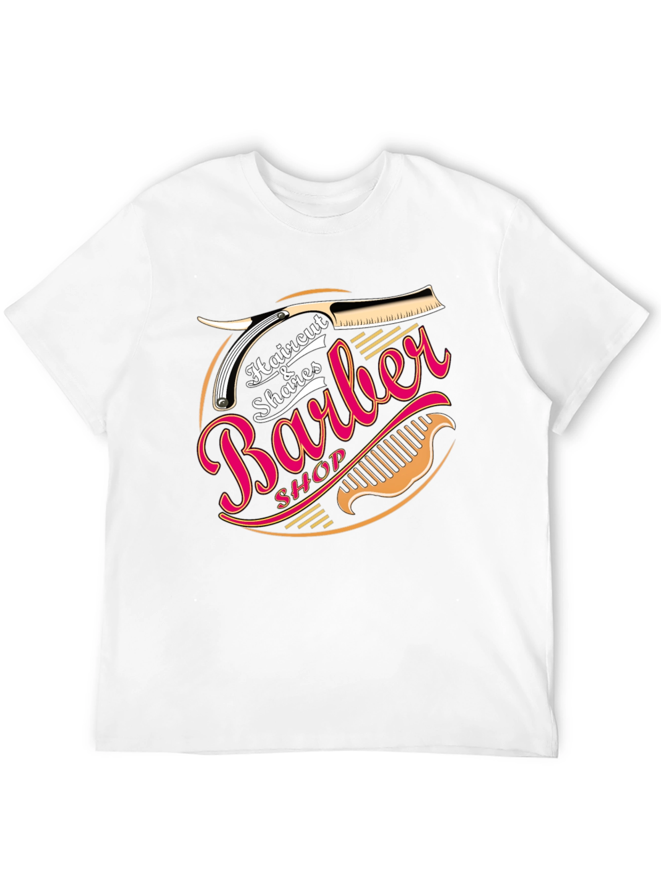 Barber Shop T-Shirt - Haircut Shaves Premium Tee