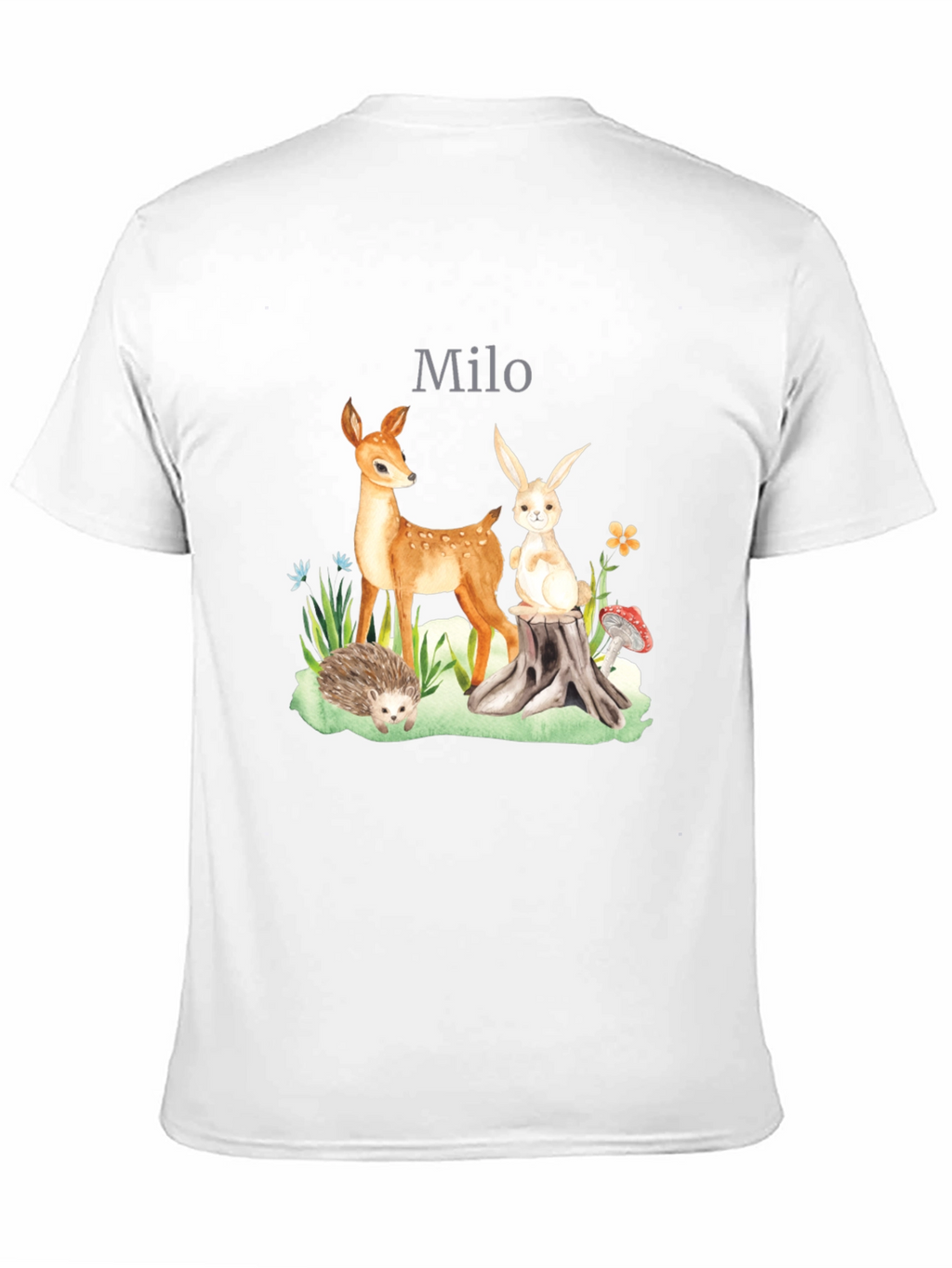 Personalized Woodland Creatures T-Shirt - Milo