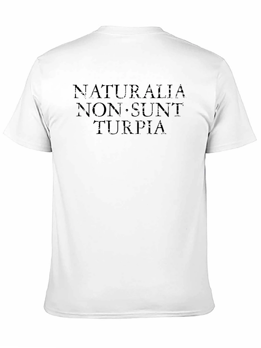 Naturalia Non Sunt Turpia Graphic Tee - Black