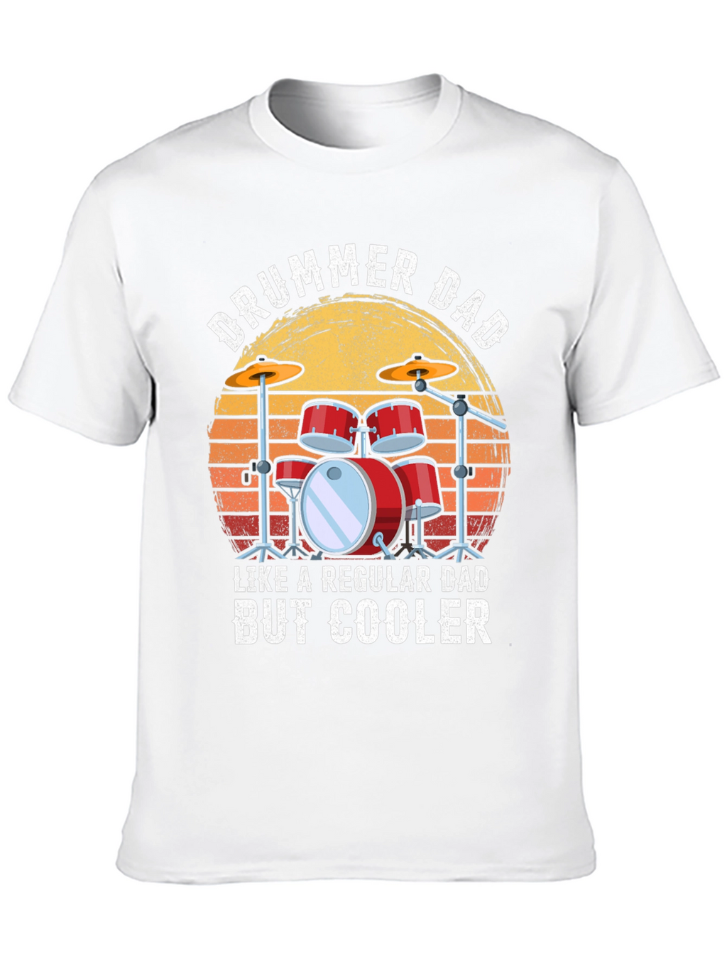 Drummer Dad T-Shirt - Cool Dad Gift