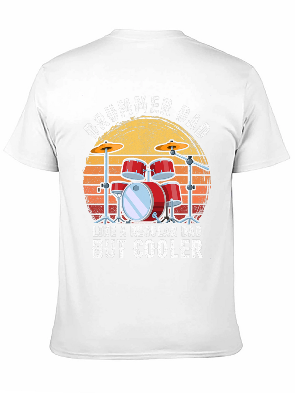 Drummer Dad T-Shirt - Cool Dad Gift