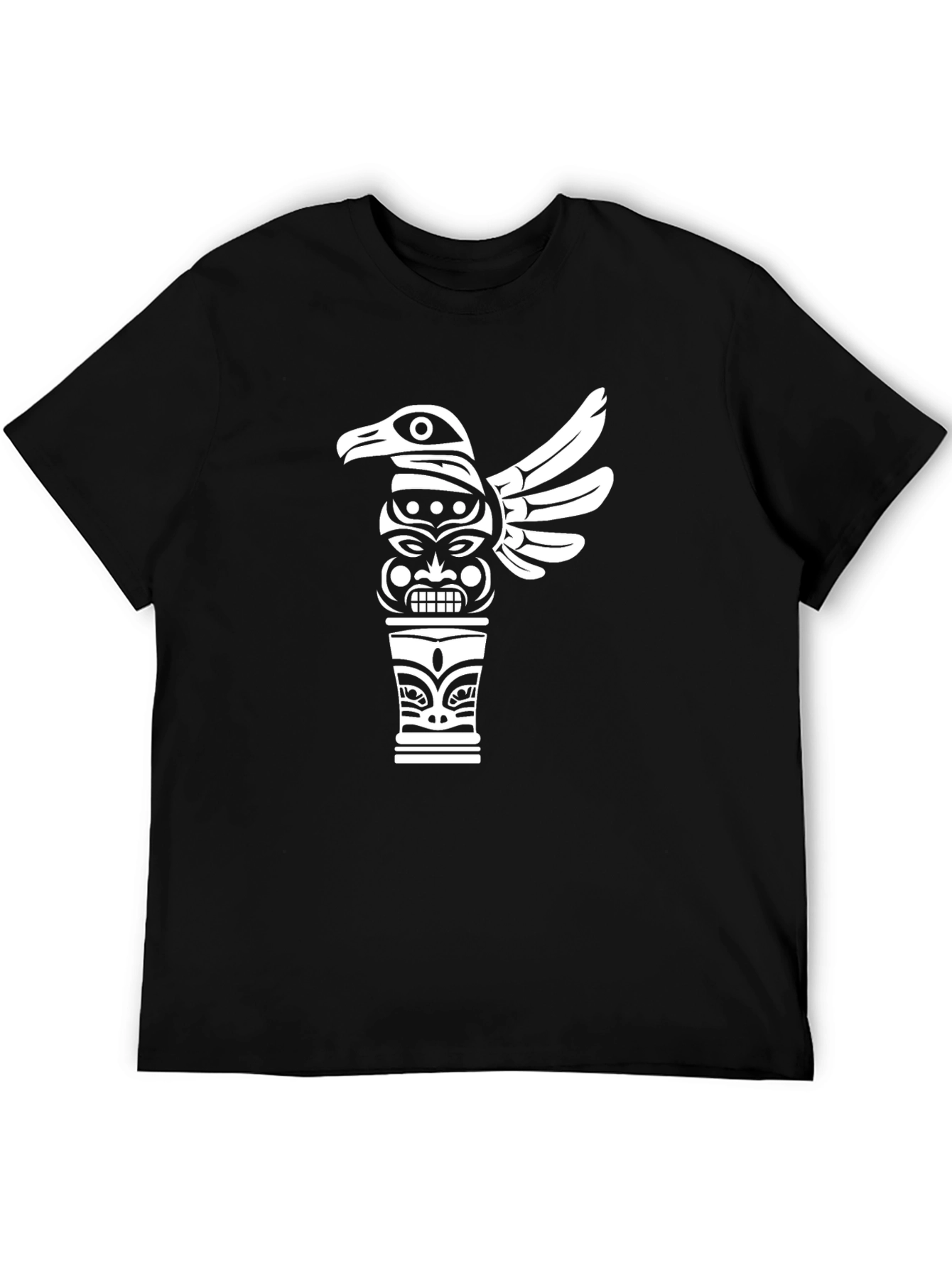Tribal Totem Graphic Tee - Stylish Comfort
