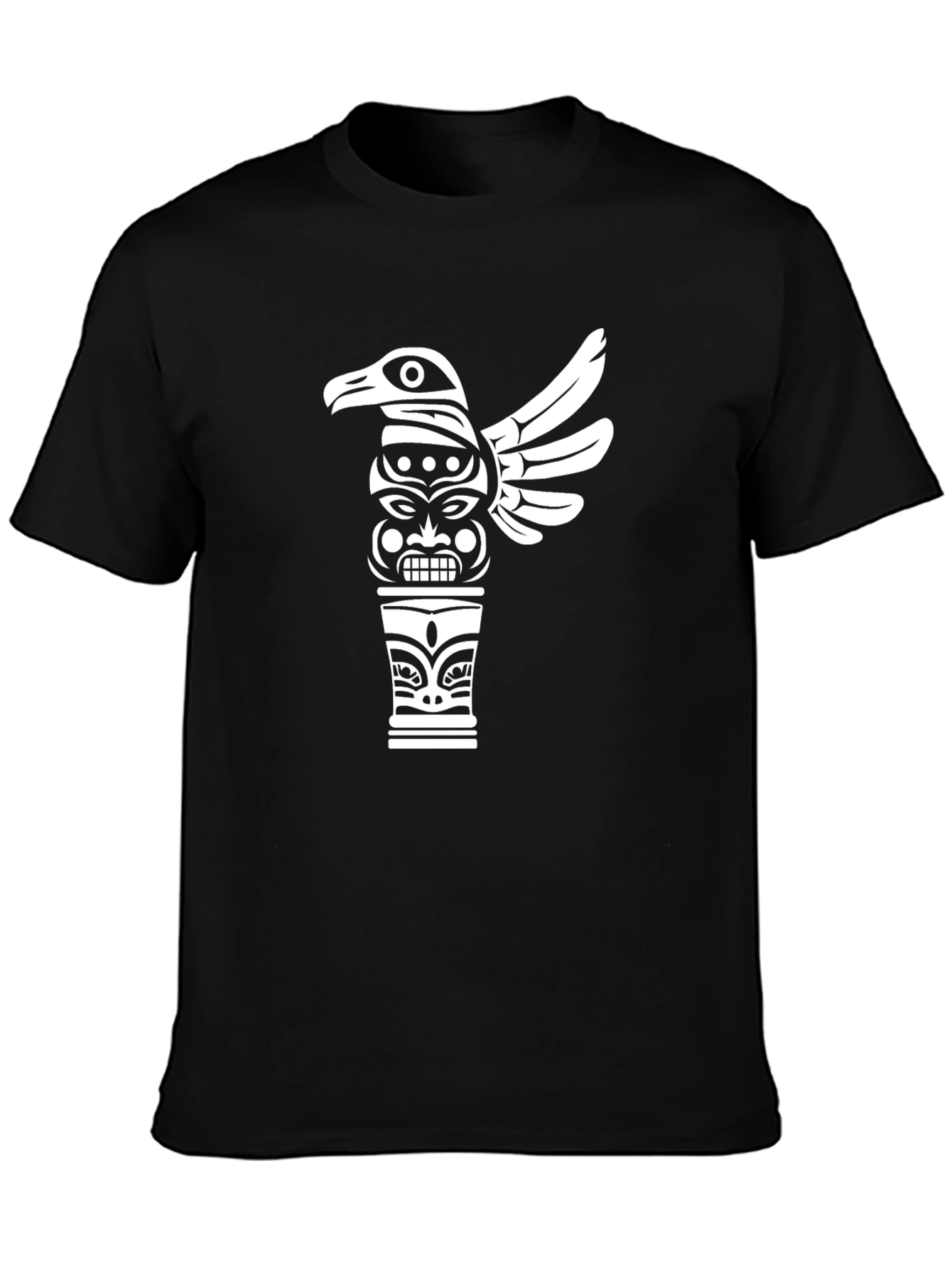 Tribal Totem Graphic Tee - Stylish Comfort