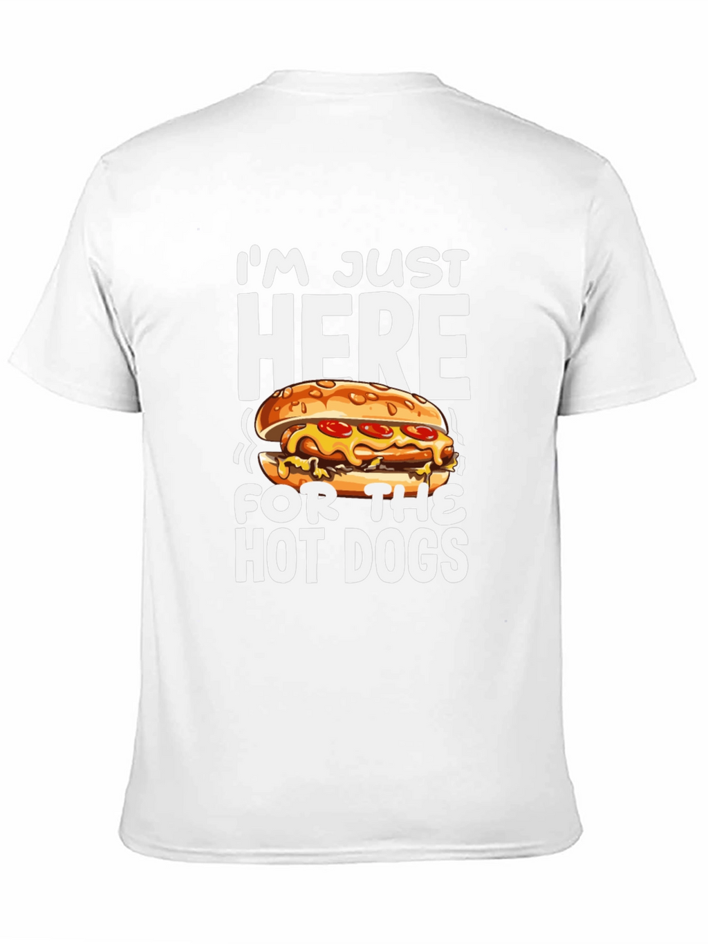 Funny Hot Dog Graphic T-Shirt