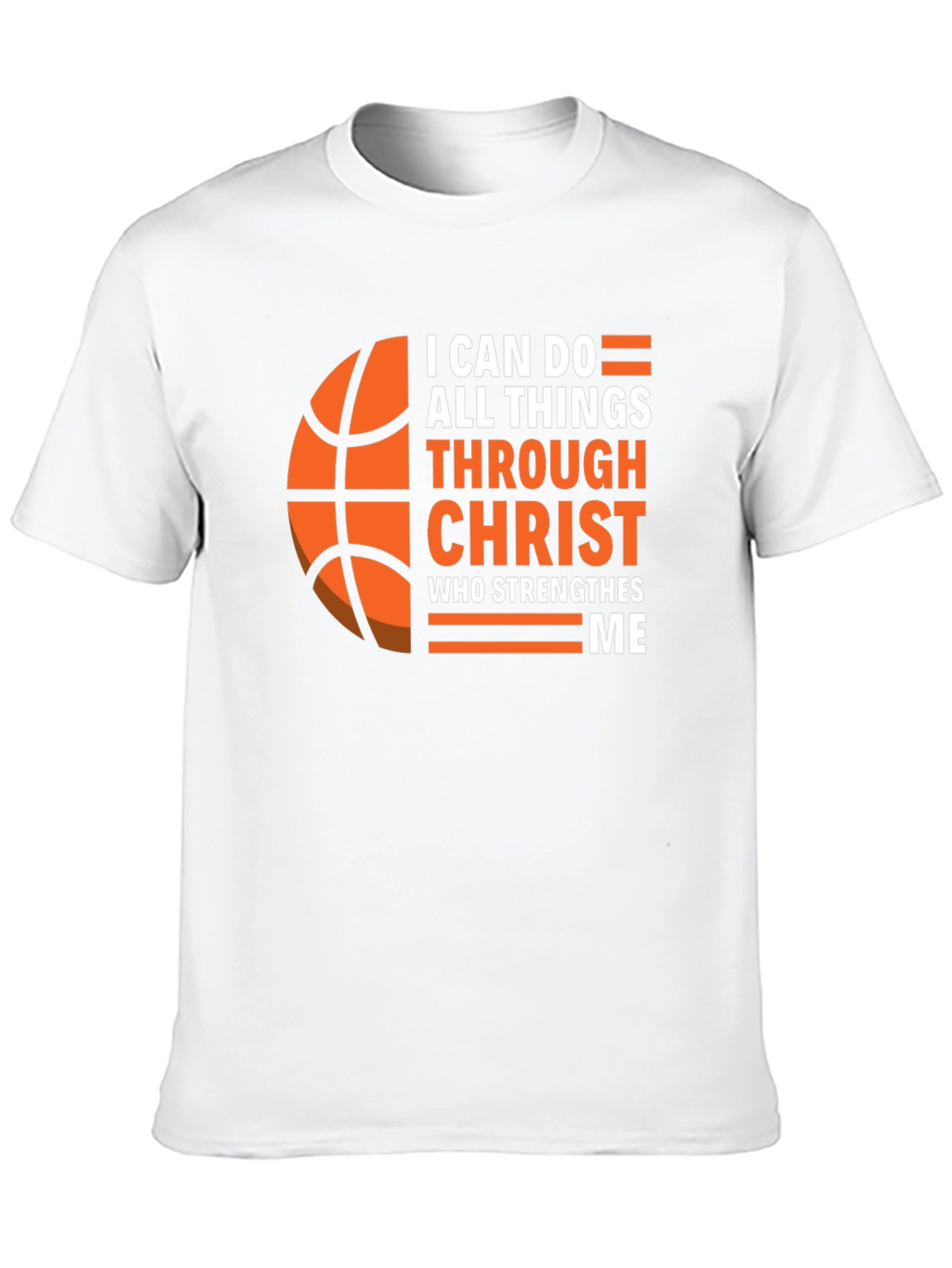 I Can Do All Things Christ Basketball Graphic Tee