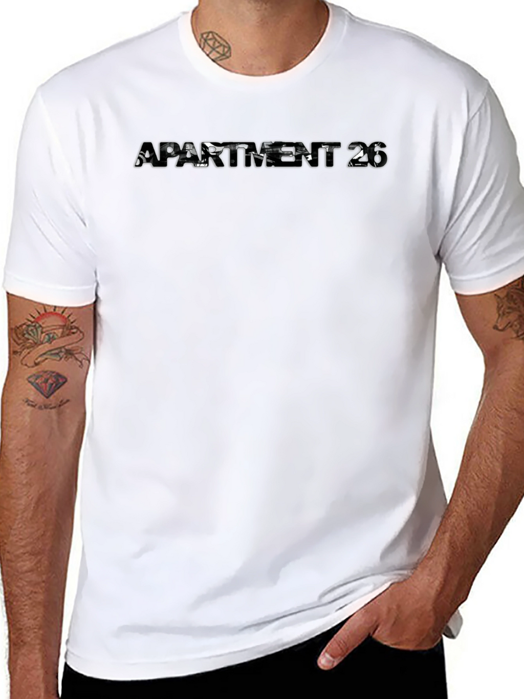 Apartment 26 Black Graphic Tee