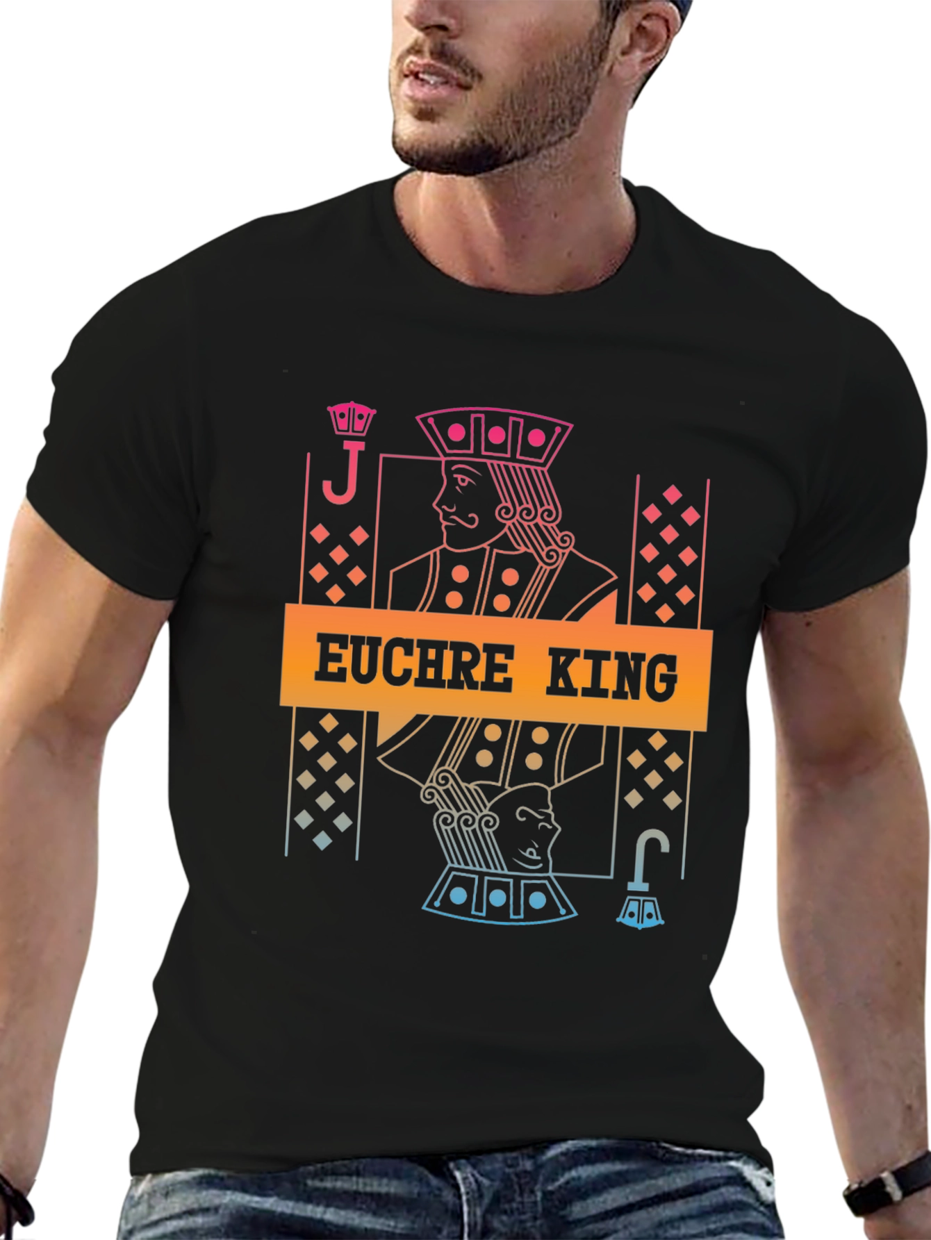Euchre King Graphic T-Shirt
