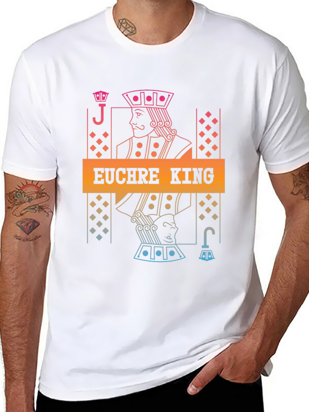 Euchre King Graphic T-Shirt