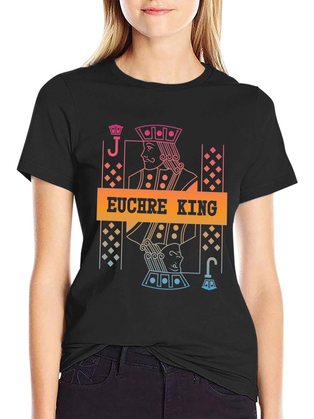 Euchre King Graphic T-Shirt