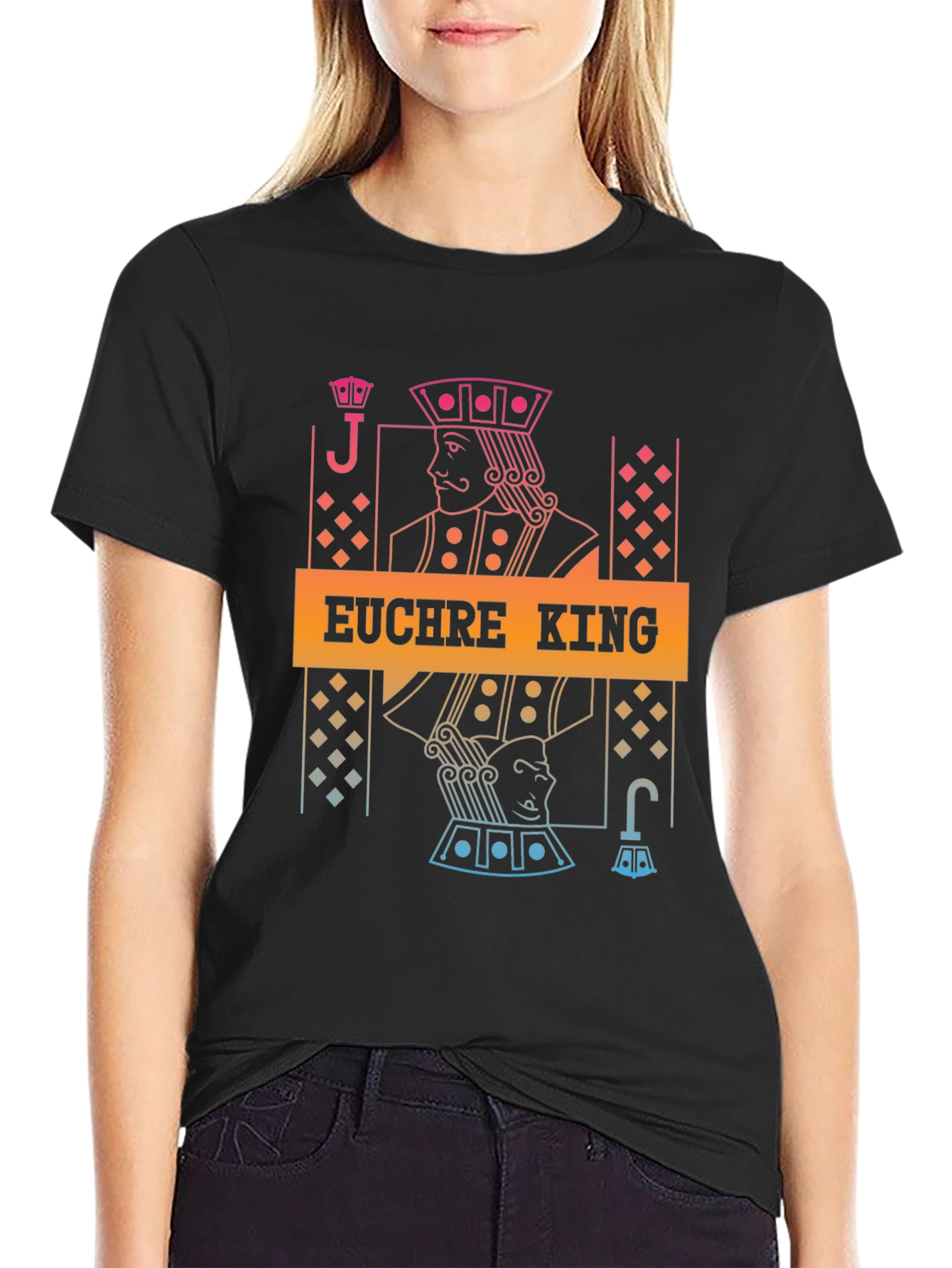 Euchre King Graphic T-Shirt