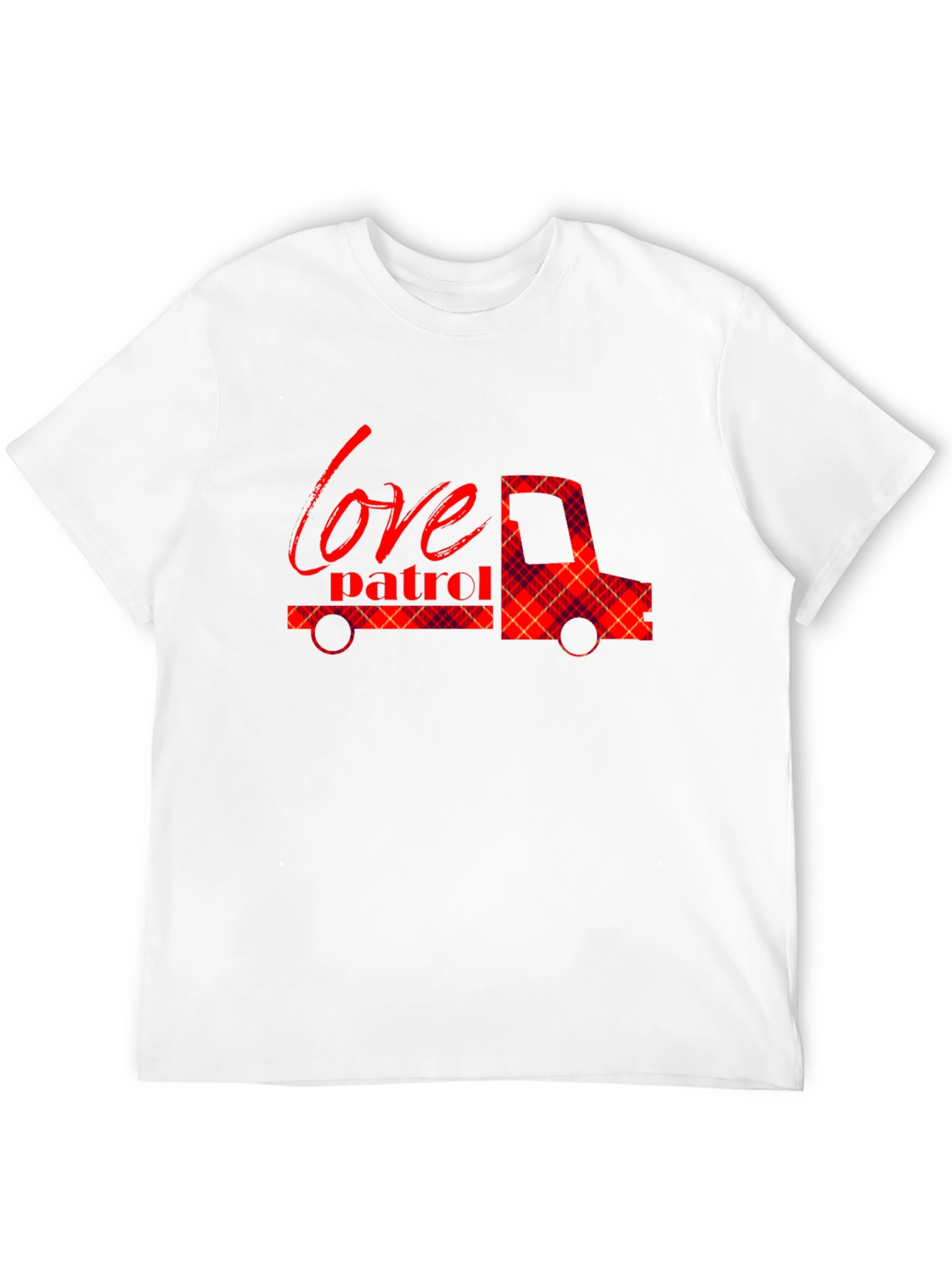 Love Patrol Truck Graphic Tee - Soft Black Shirt