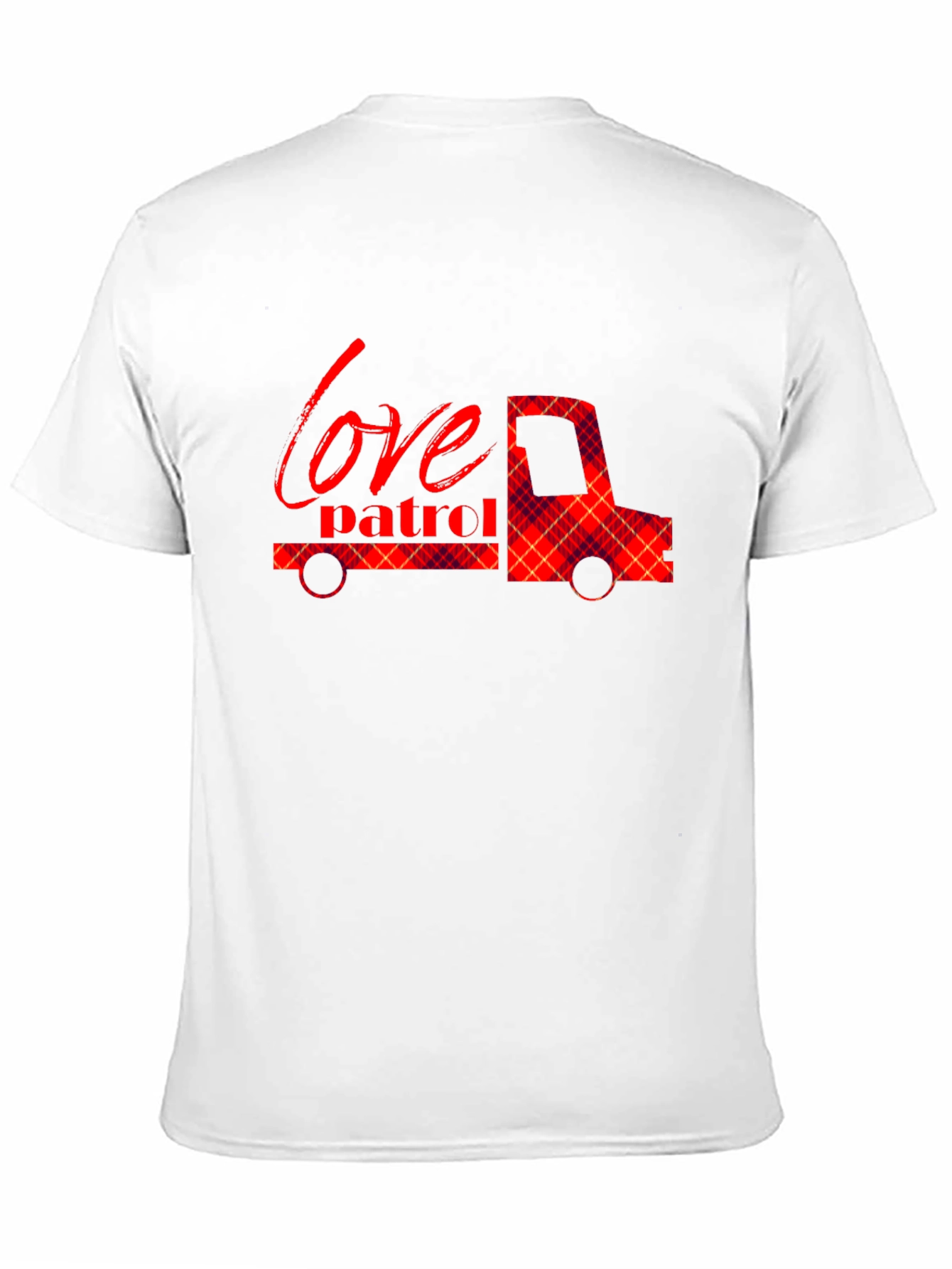 Love Patrol Truck Graphic Tee - Soft Black Shirt