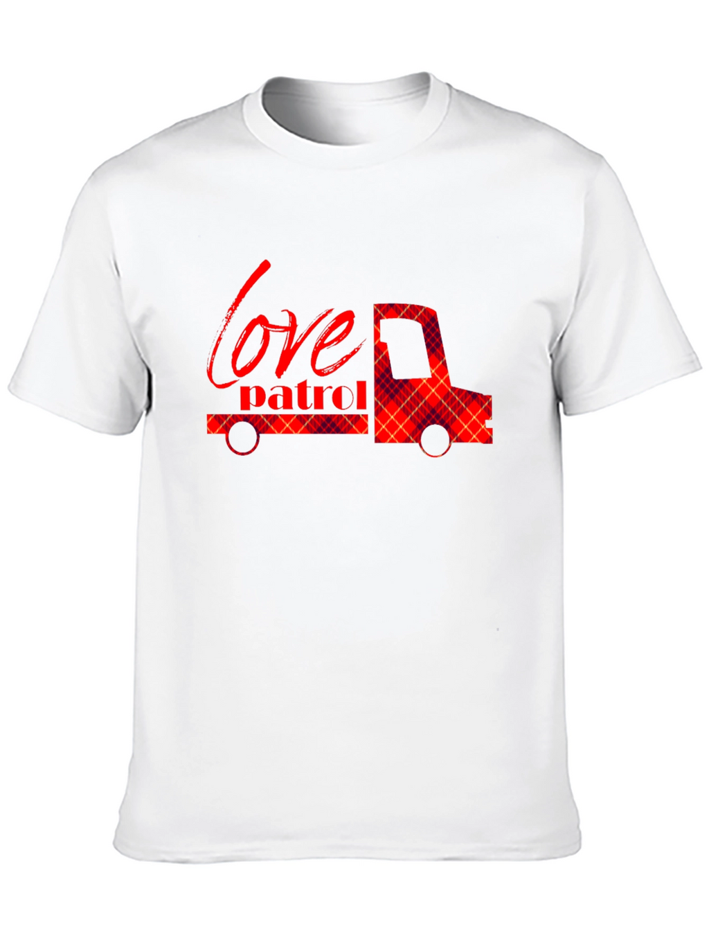 Love Patrol Truck Graphic Tee - Soft Black Shirt