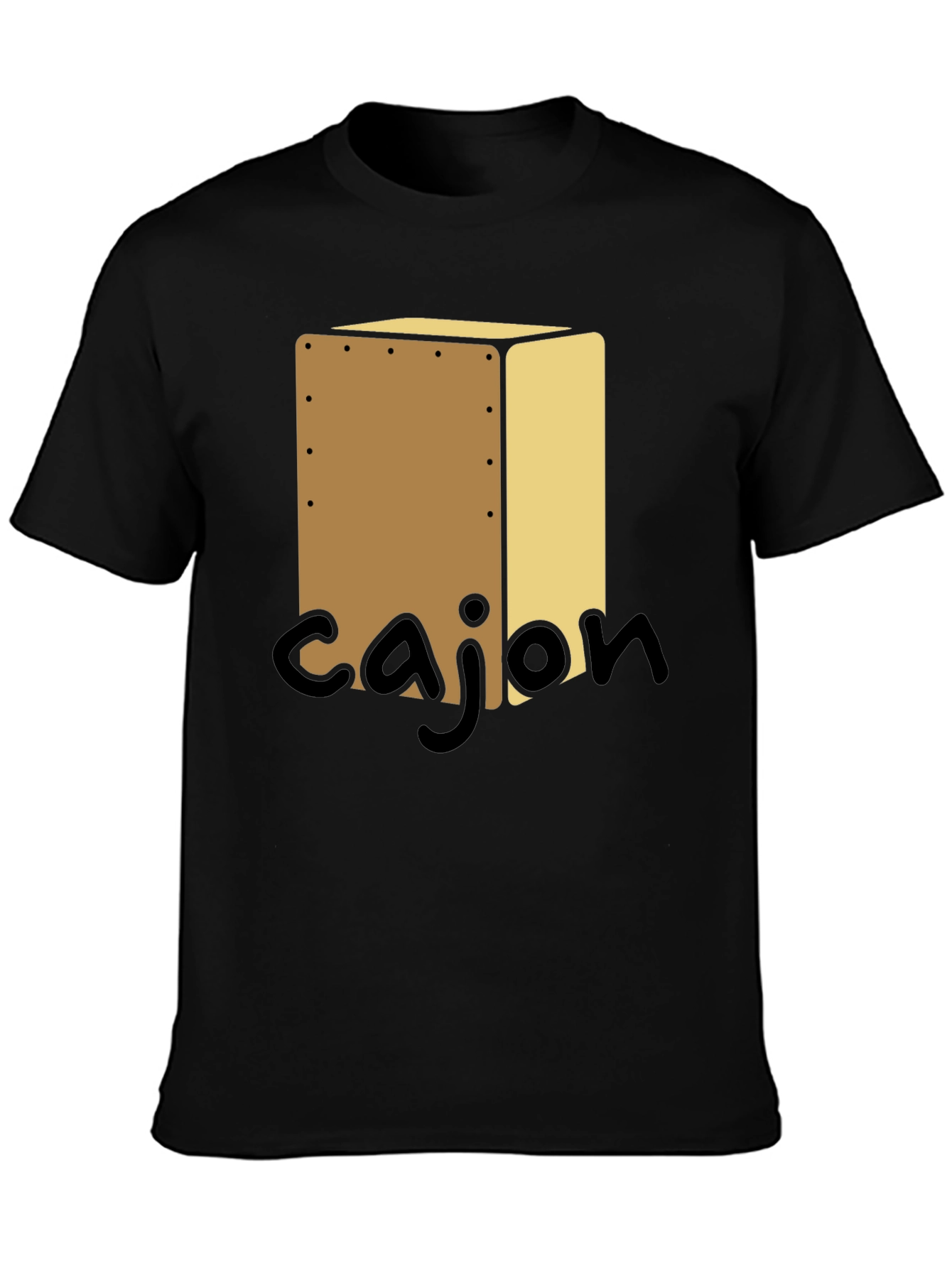 Cajon Drum Music T-Shirt