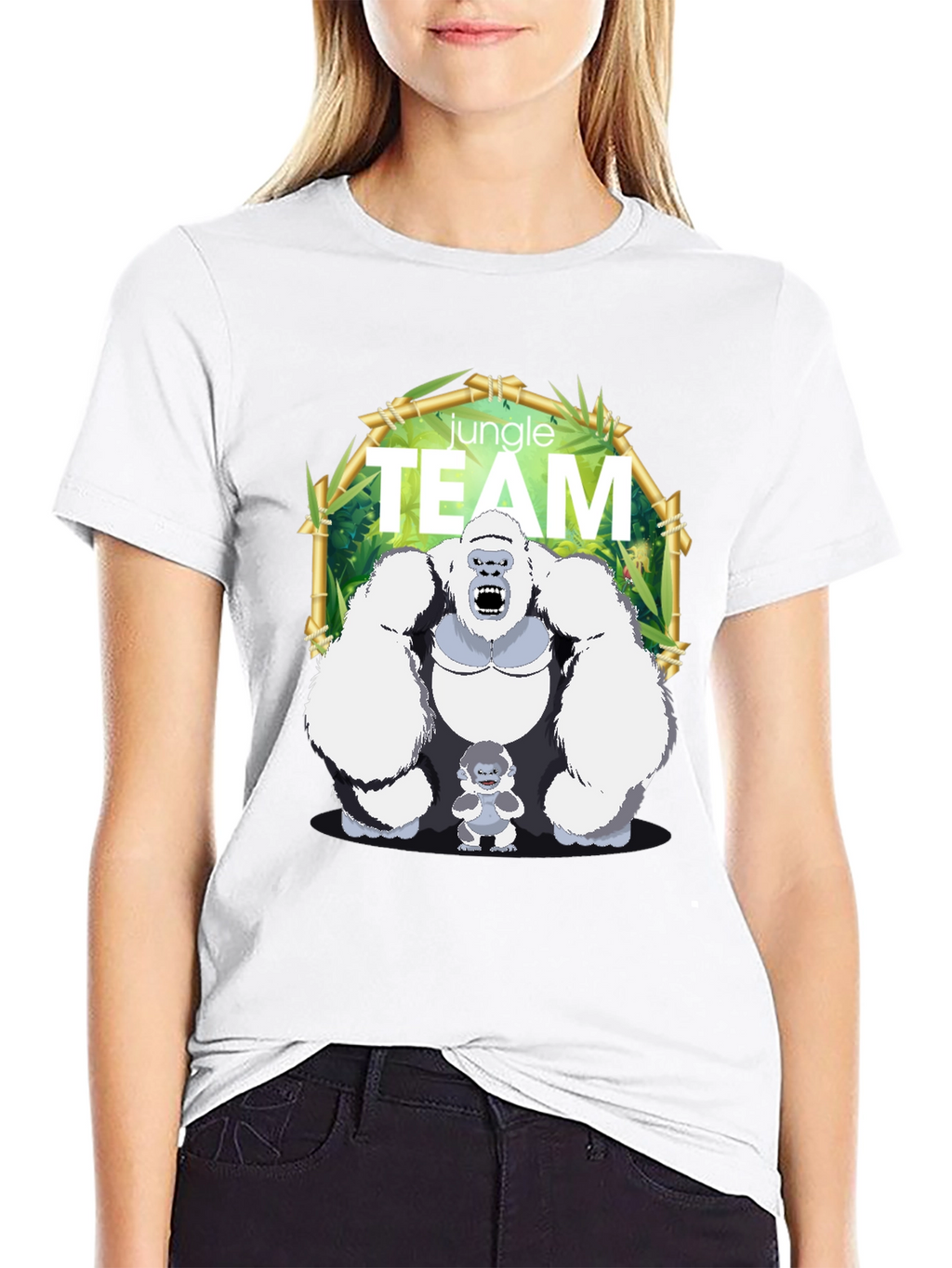Jungle Team Gorilla Graphic T-Shirt