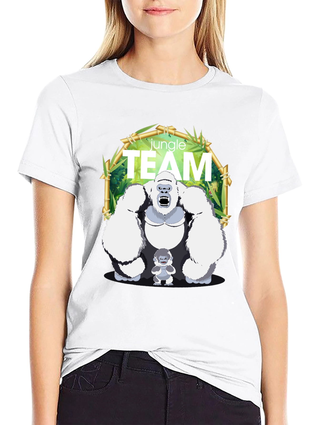 Jungle Team Gorilla Graphic T-Shirt