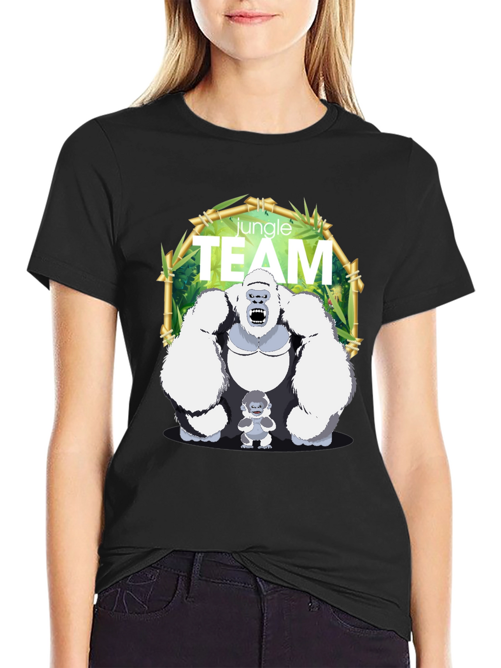 Jungle Team Gorilla Graphic T-Shirt