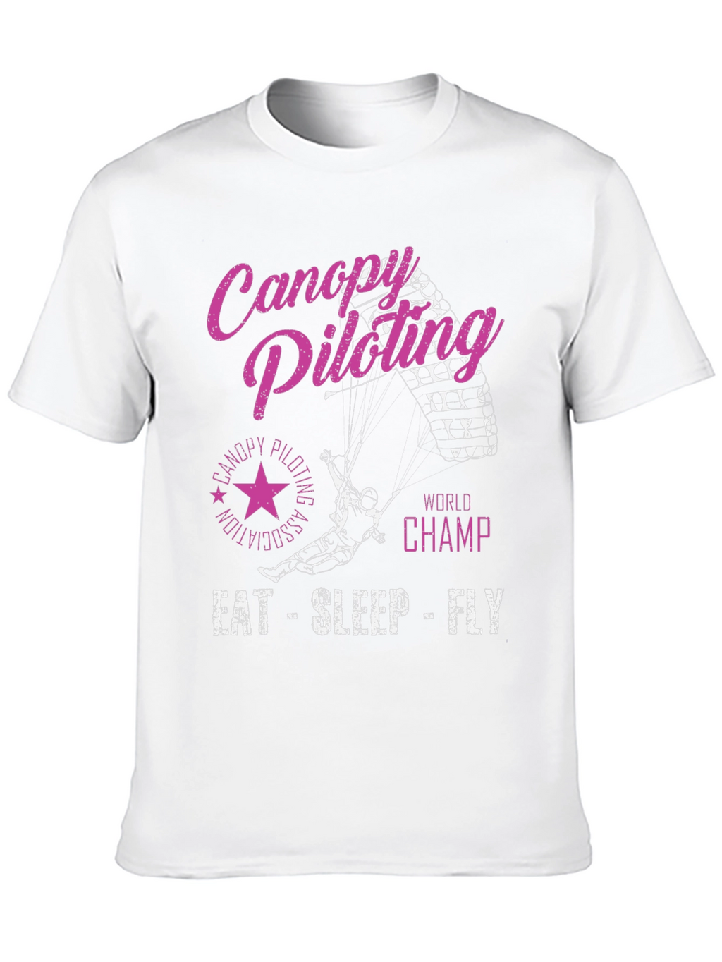 Canopy Piloting World Champ Black T-Shirt