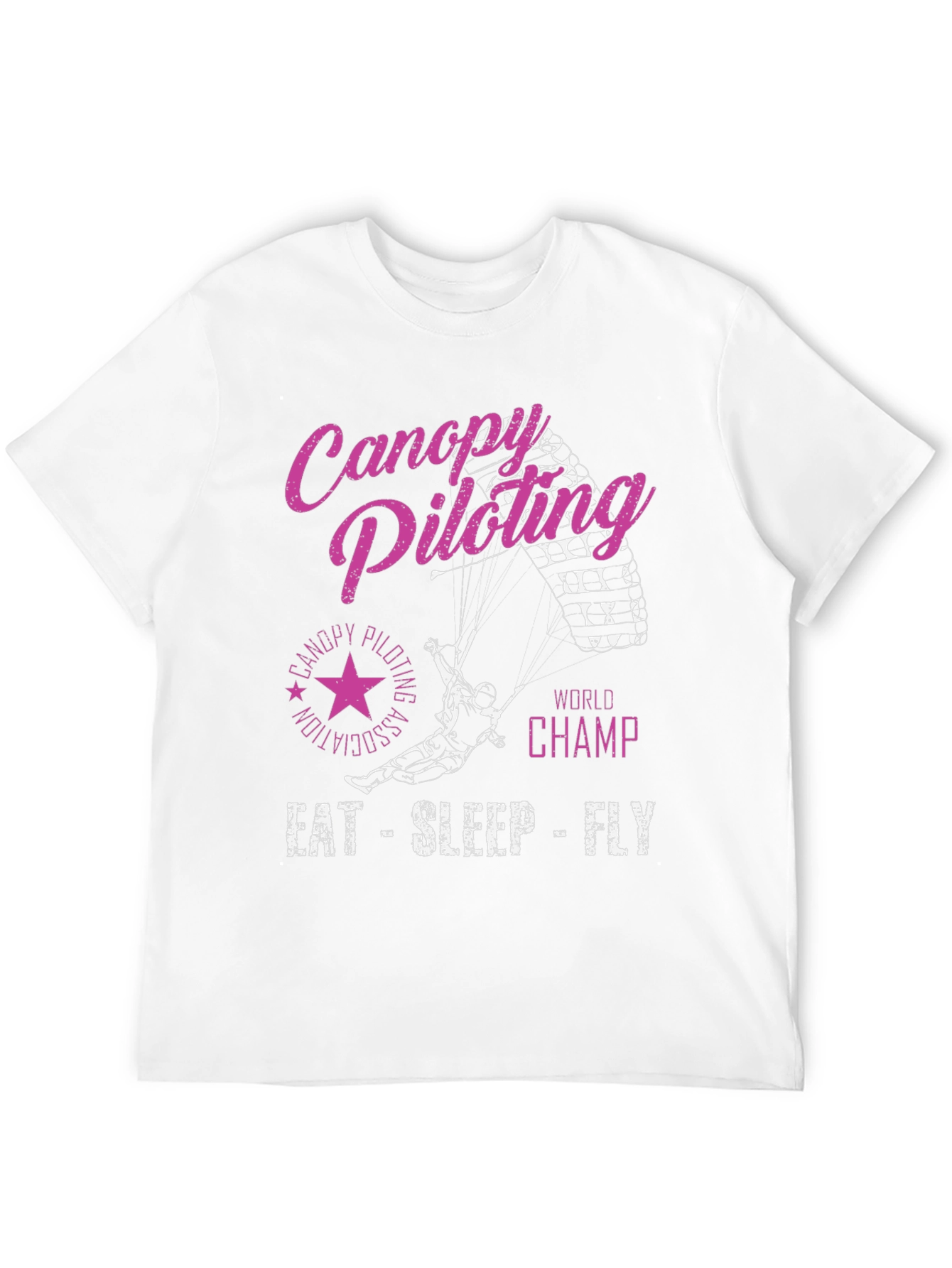 Canopy Piloting World Champ Black T-Shirt
