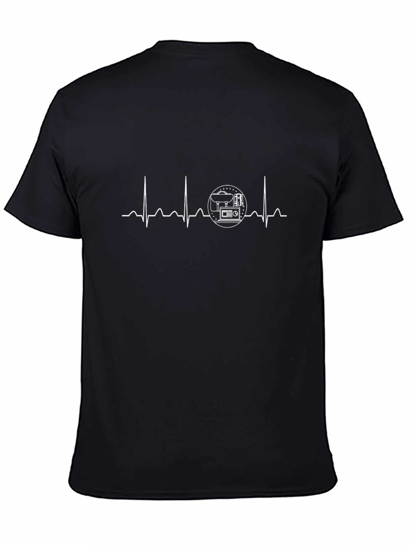 Coffee Heartbeat T-Shirt - Brew Lover Tee