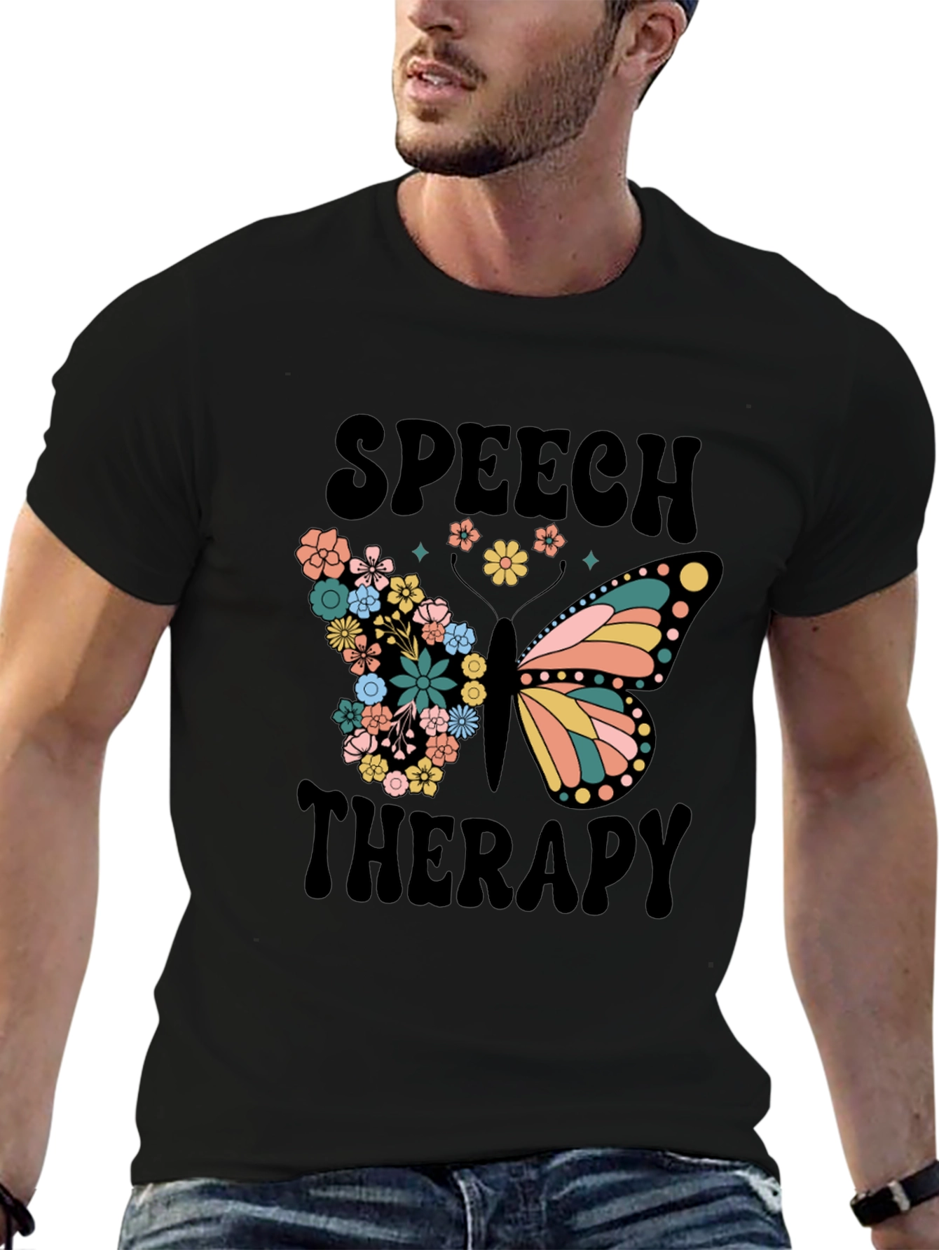 Speech Therapy Butterfly T-Shirt