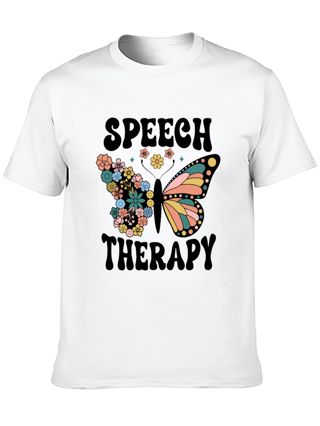 Speech Therapy Butterfly T-Shirt