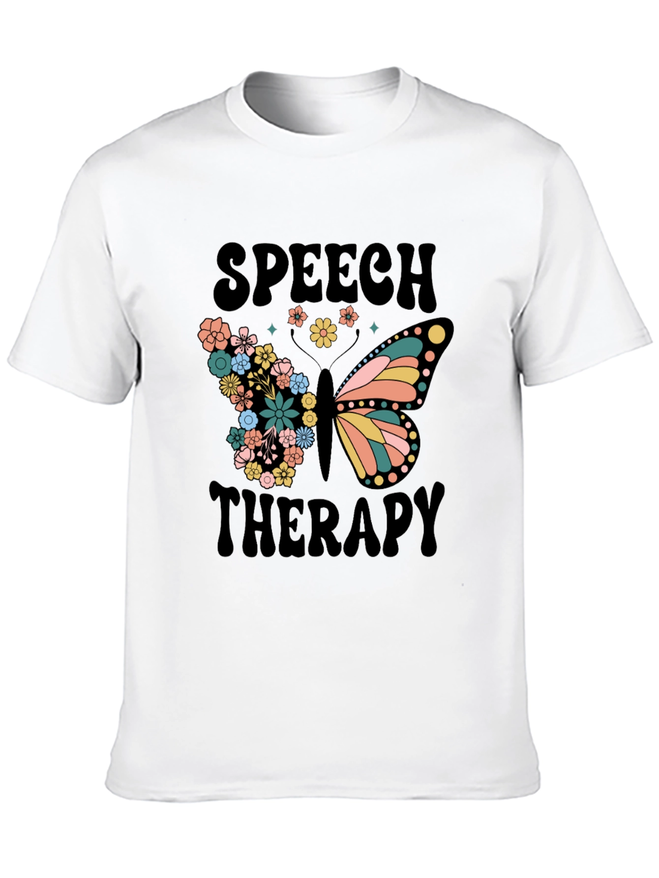 Speech Therapy Butterfly T-Shirt