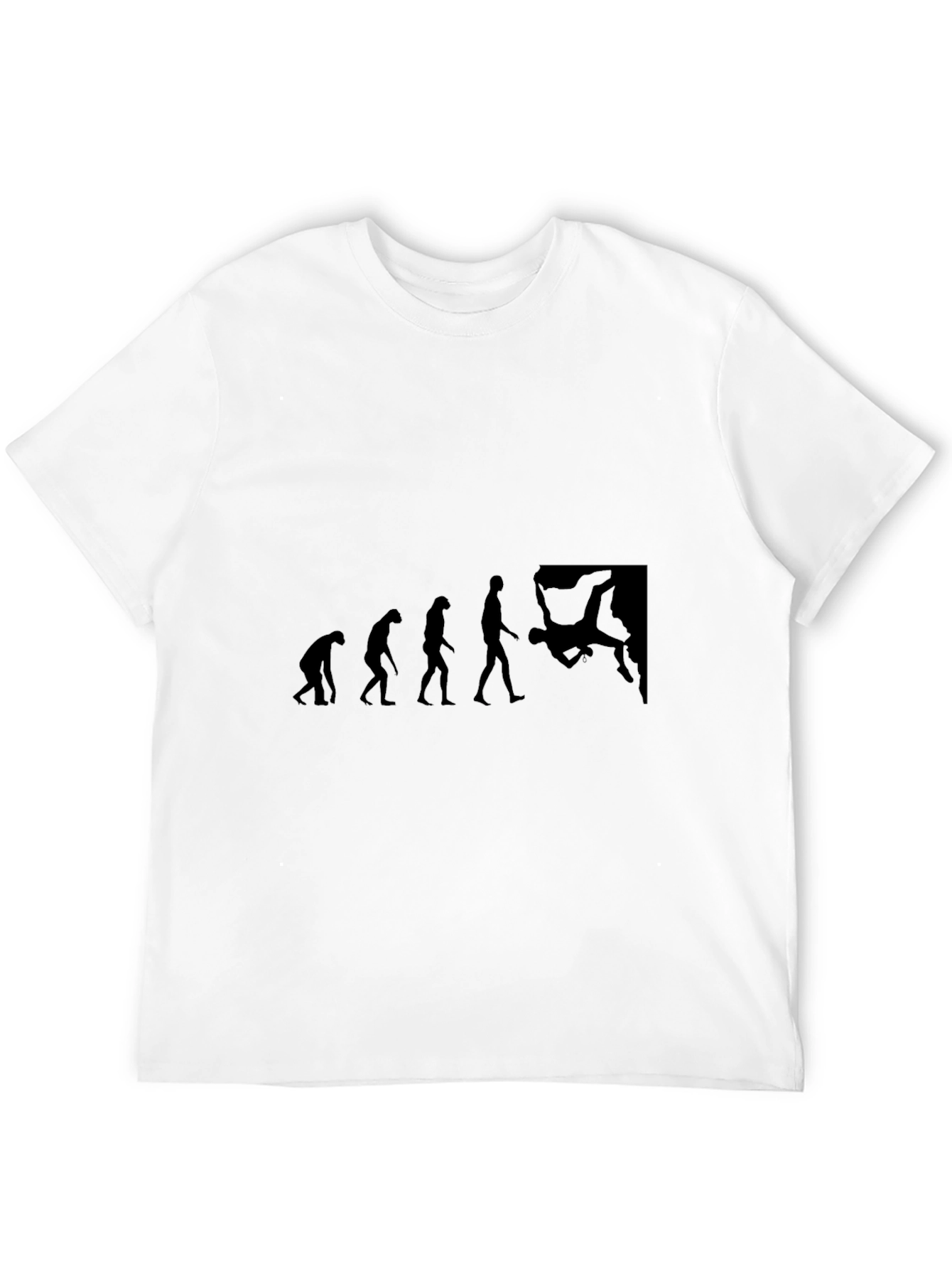 Evolution of Climbing T-Shirt - Black
