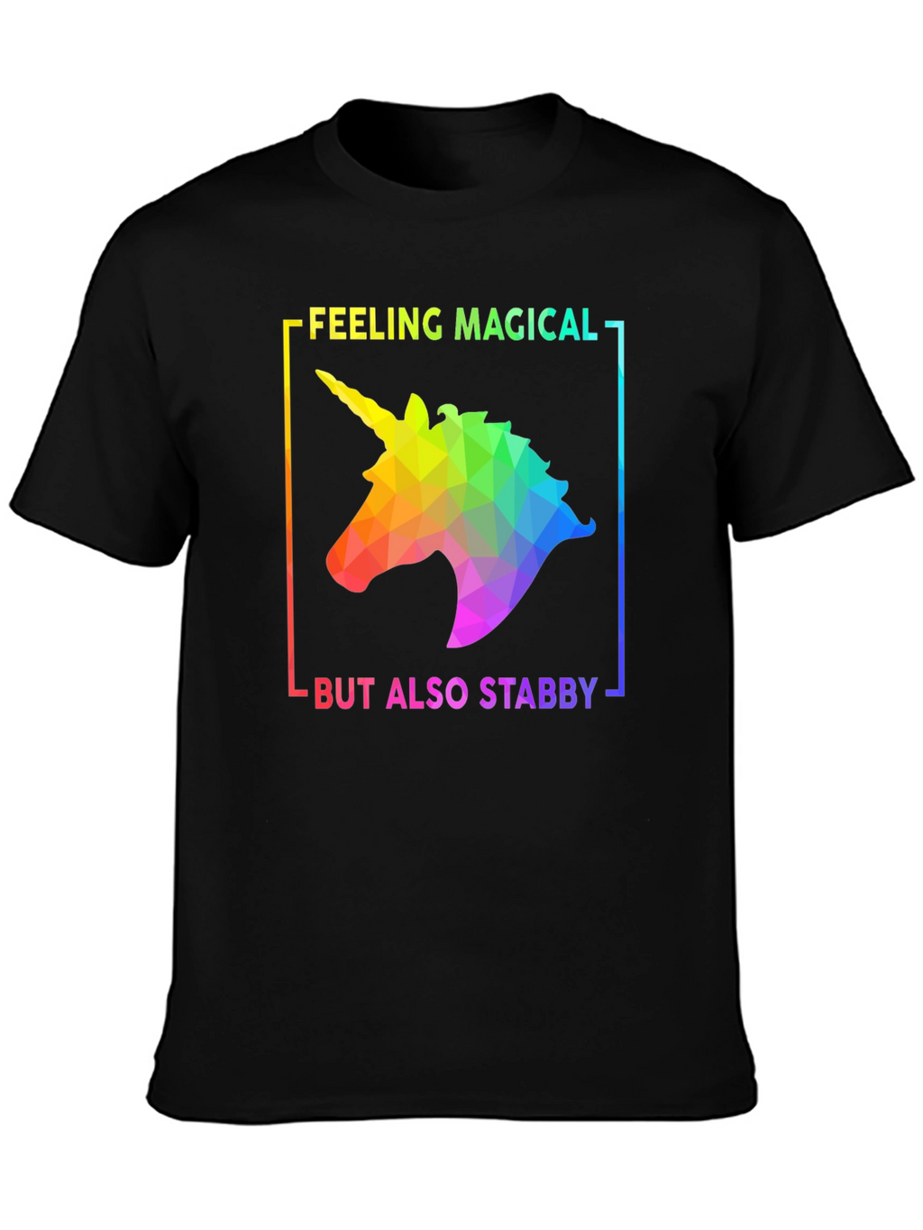 Magical Stabby Unicorn Graphic Tee