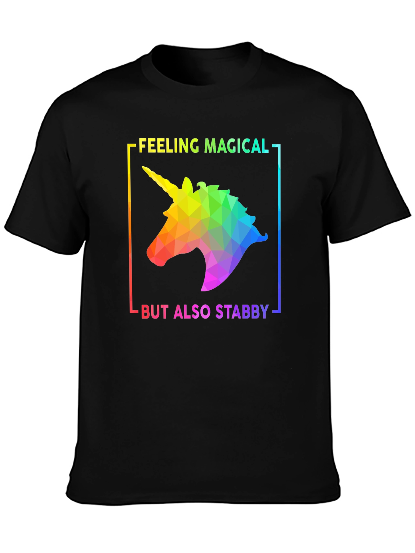 Magical Stabby Unicorn Graphic Tee