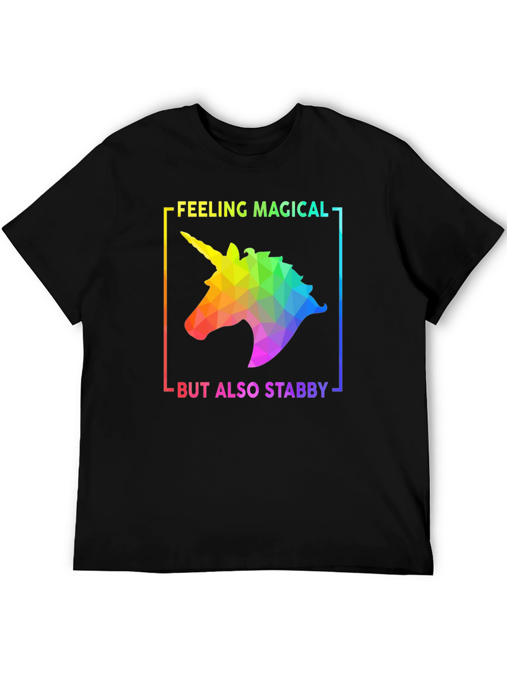 Magical Stabby Unicorn Graphic Tee