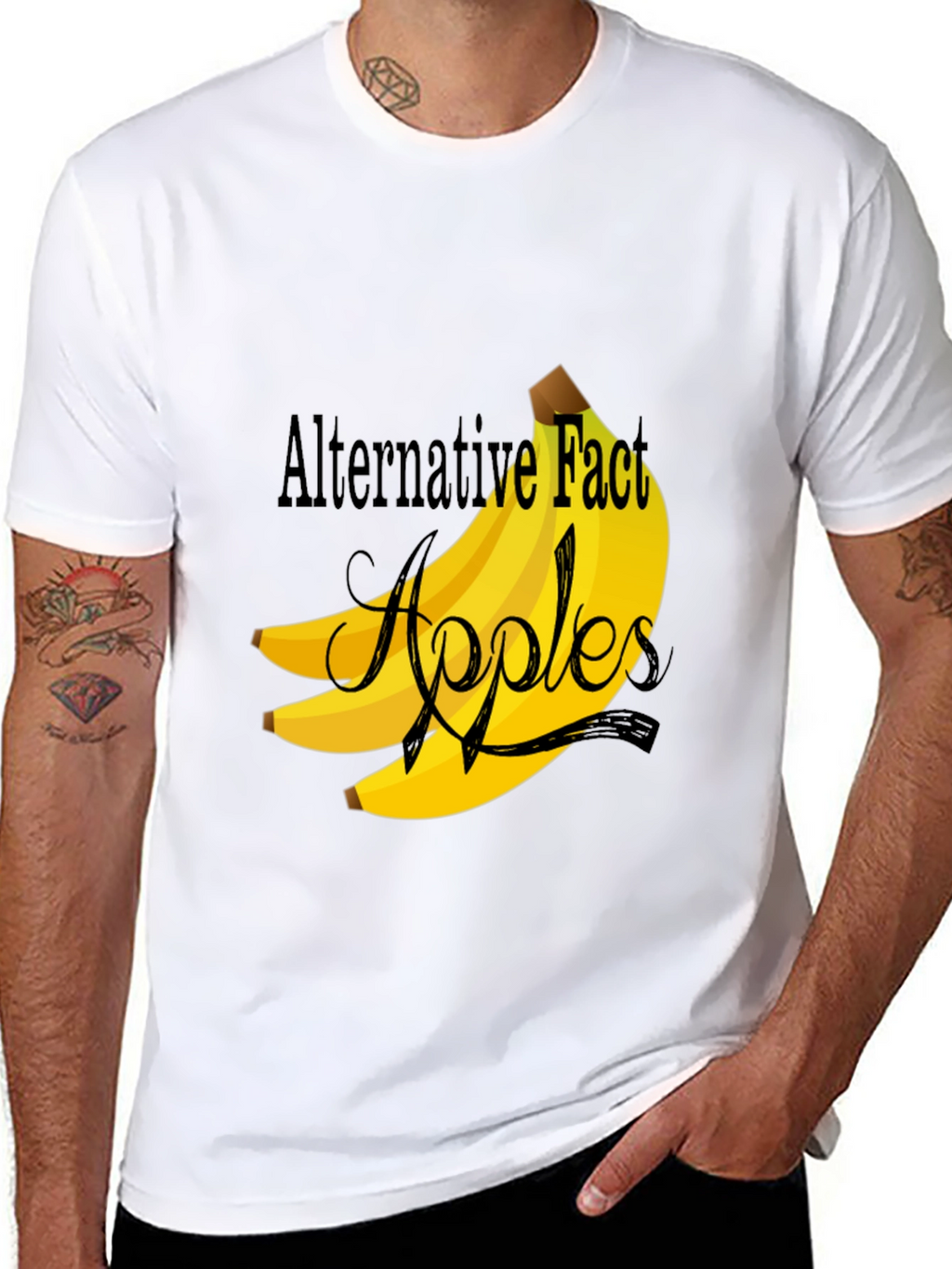Alternative Fact Apples Graphic T-Shirt