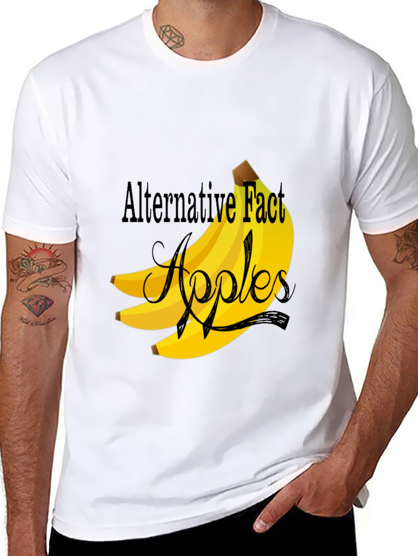 Alternative Fact Apples Graphic T-Shirt