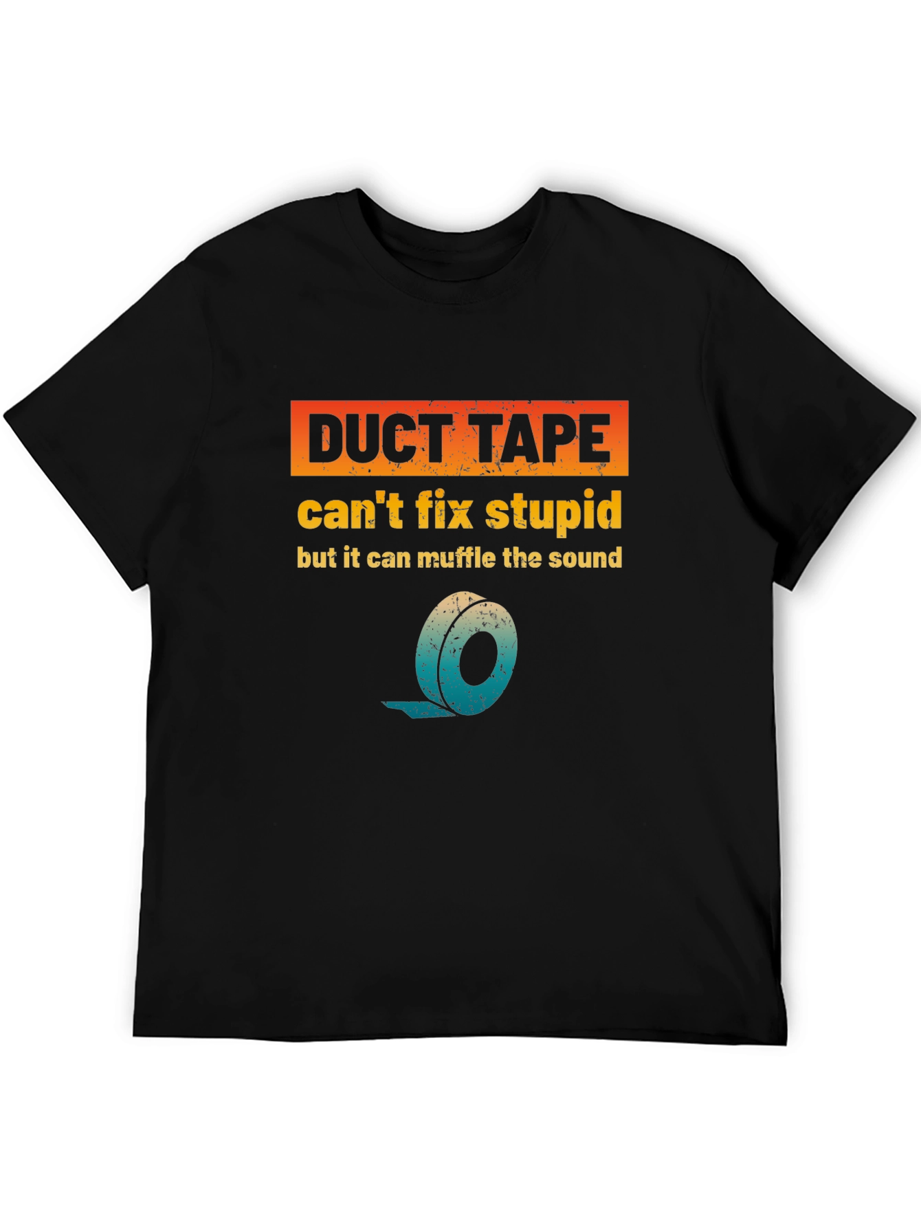 Duct Tape Fixes Stupid T-Shirt