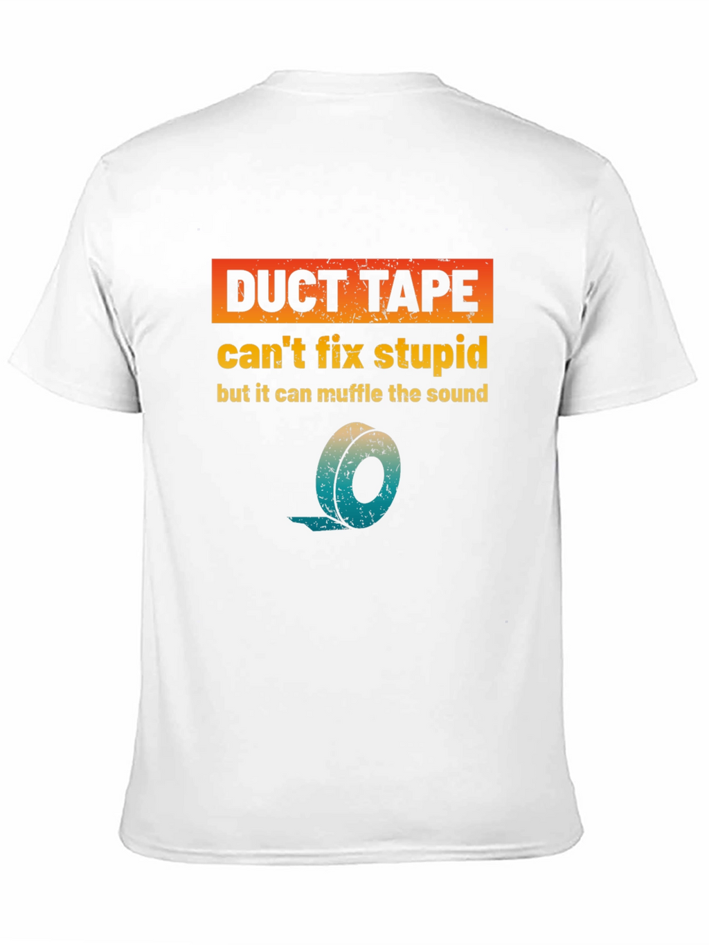 Duct Tape Fixes Stupid T-Shirt