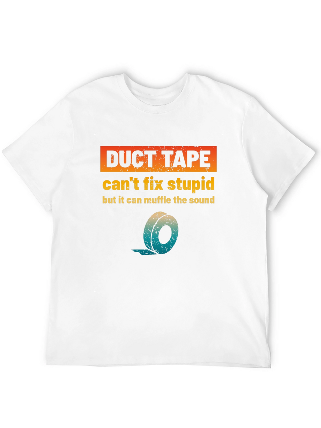 Duct Tape Fixes Stupid T-Shirt