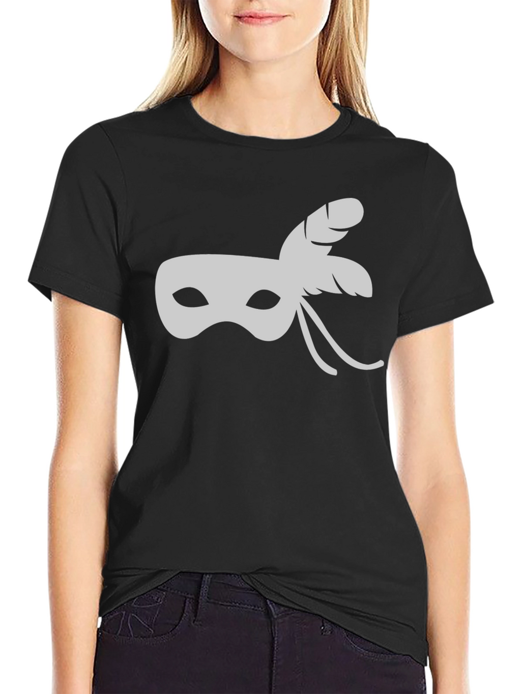 Masquerade Mask T-Shirt - Stylish & Unique