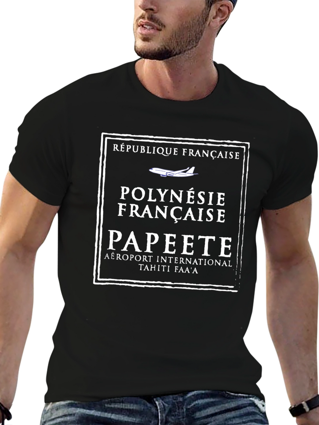 French Polynesia Papeete Airport T-Shirt