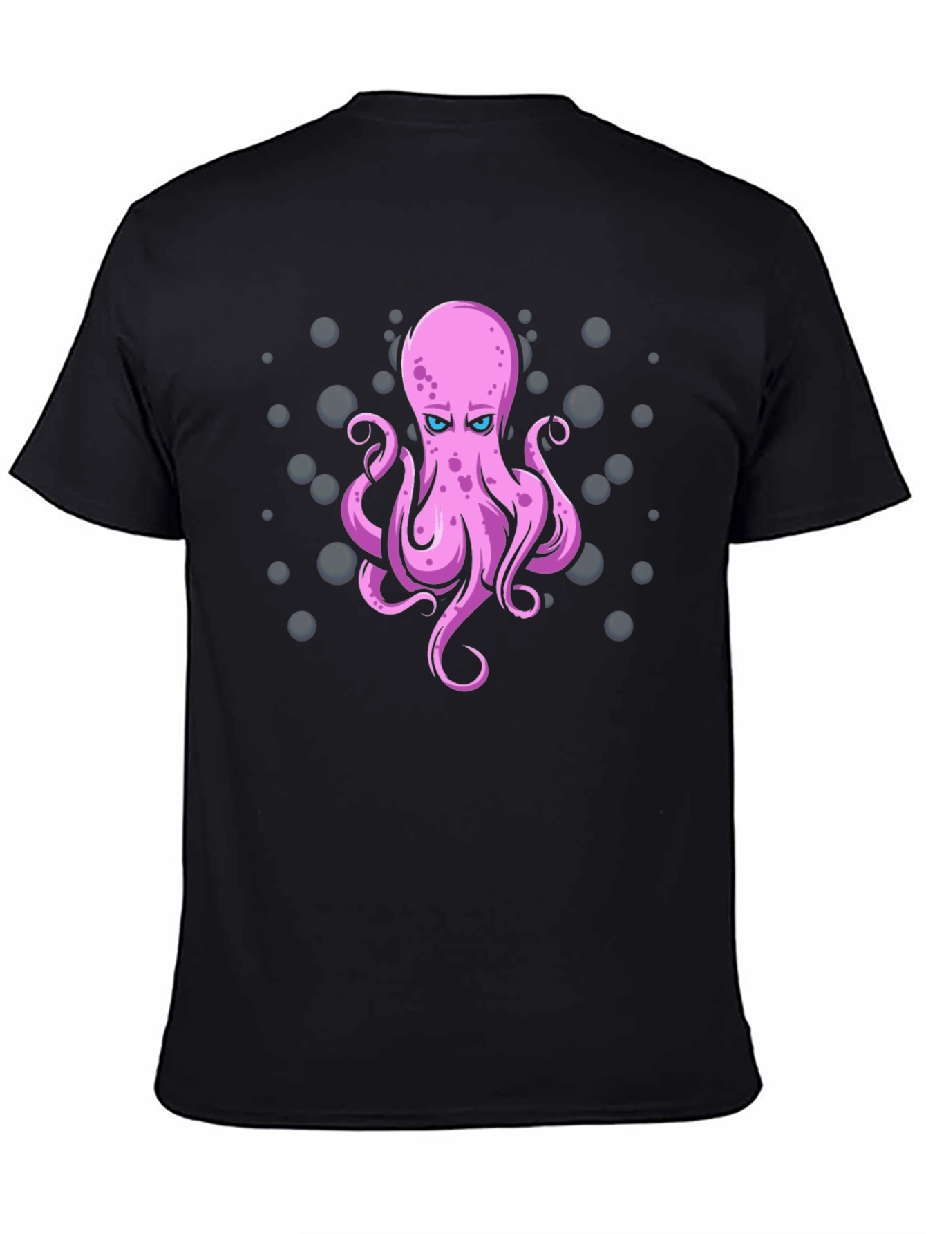 Octopus Graphic T-Shirt - Mens Black Tee
