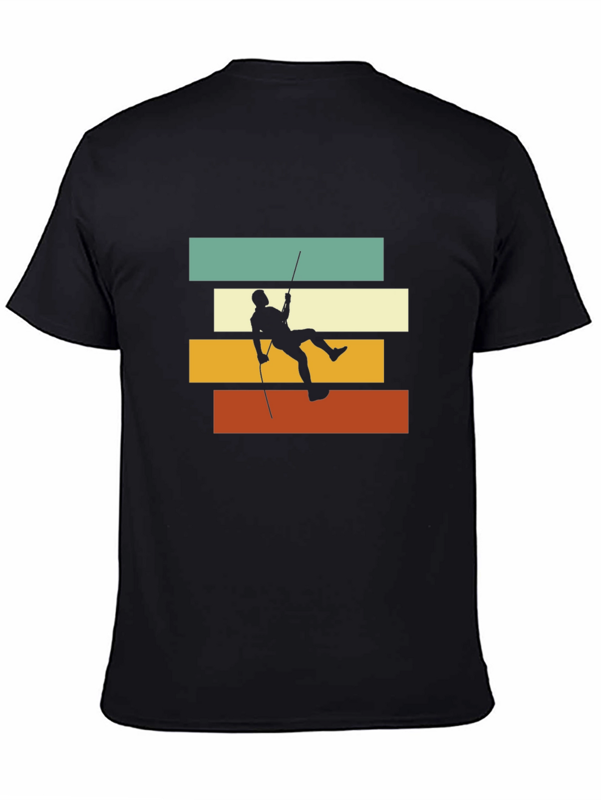 Retro Climber T-Shirt - Vintage Style Climbing Tee