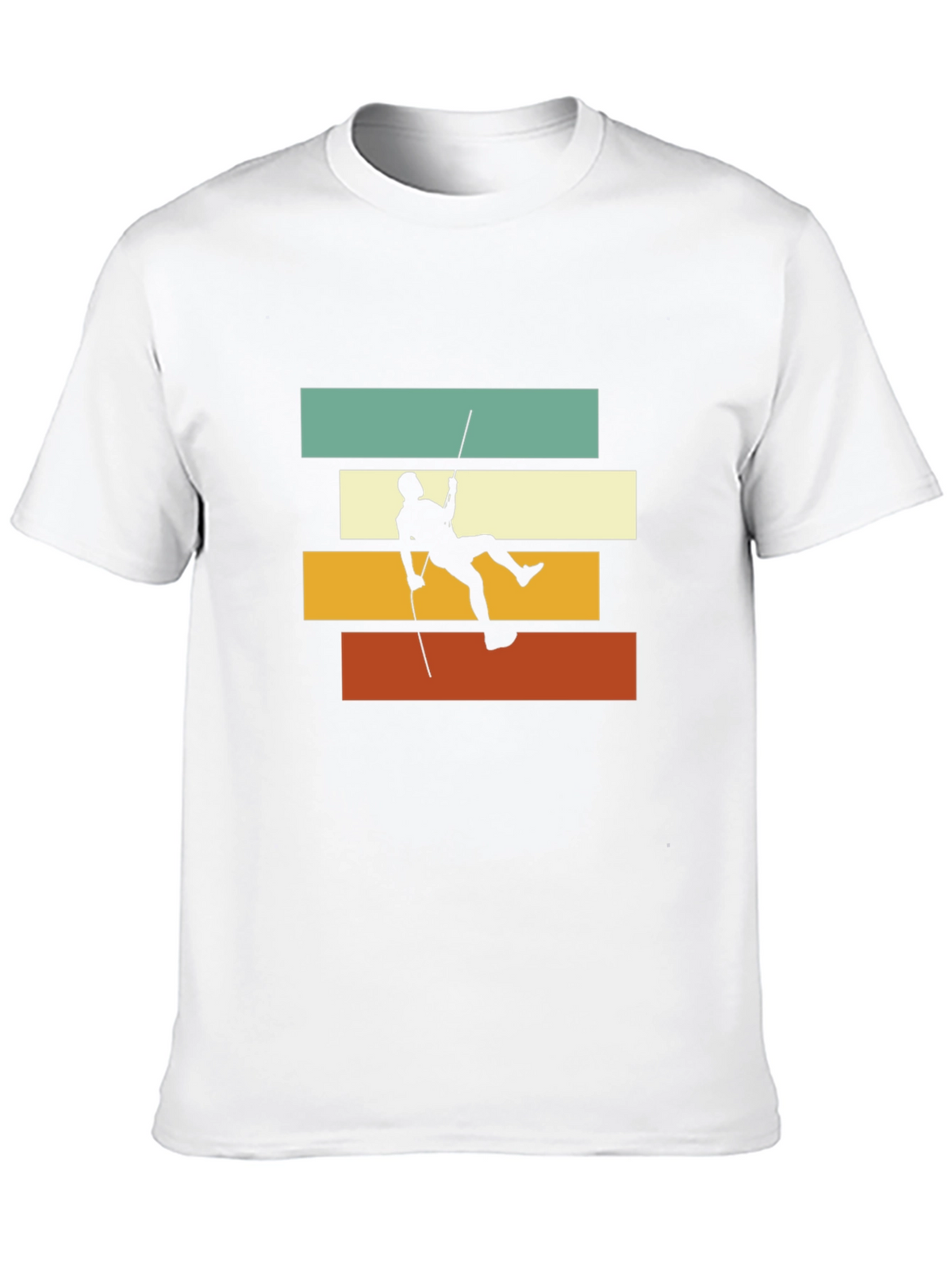 Retro Climber T-Shirt - Vintage Style Climbing Tee