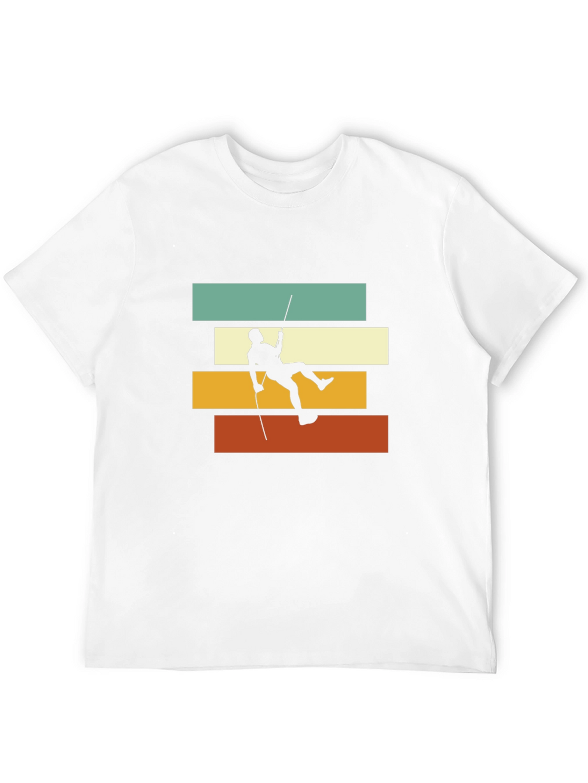 Retro Climber T-Shirt - Vintage Style Climbing Tee