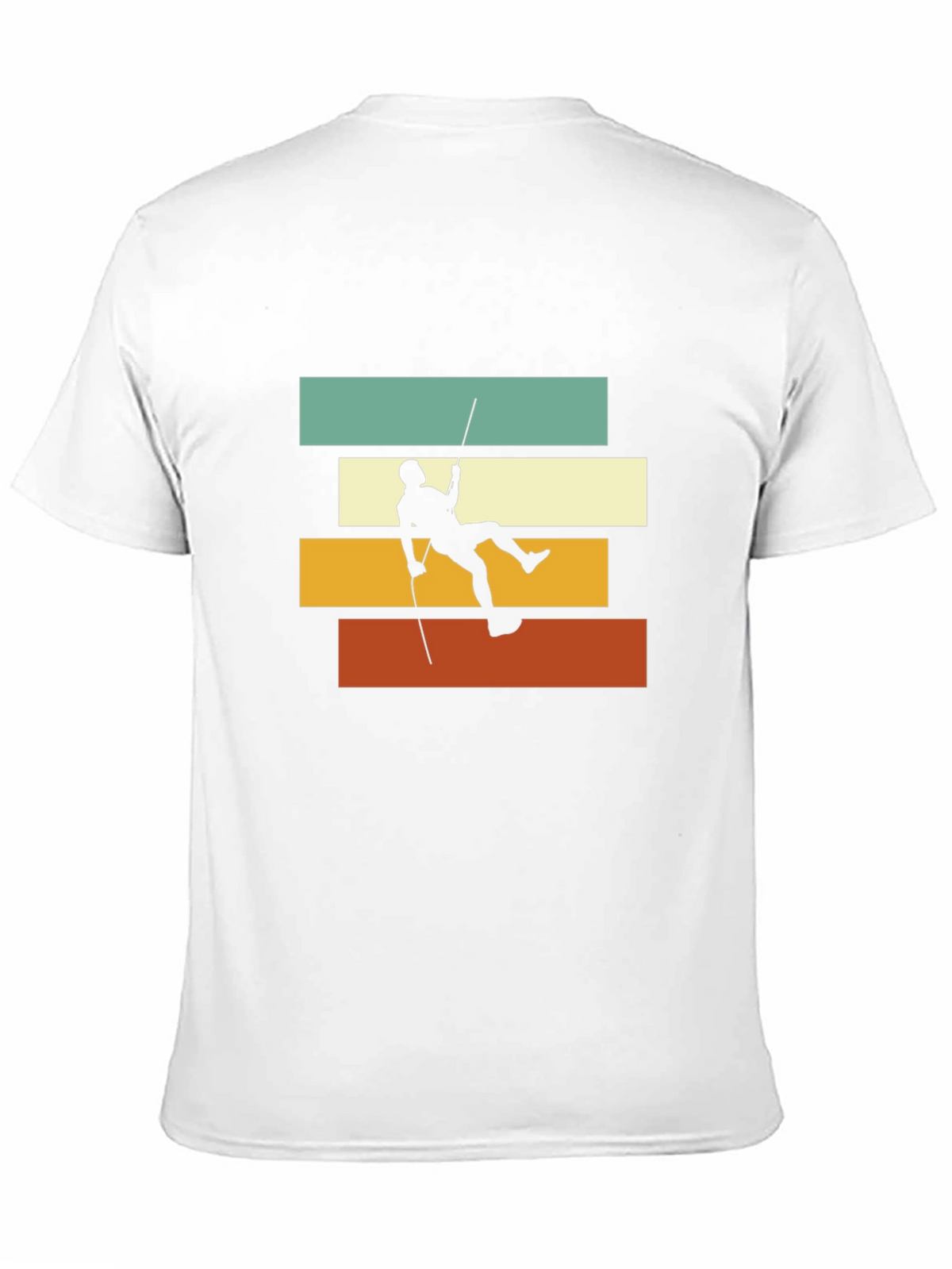 Retro Climber T-Shirt - Vintage Style Climbing Tee