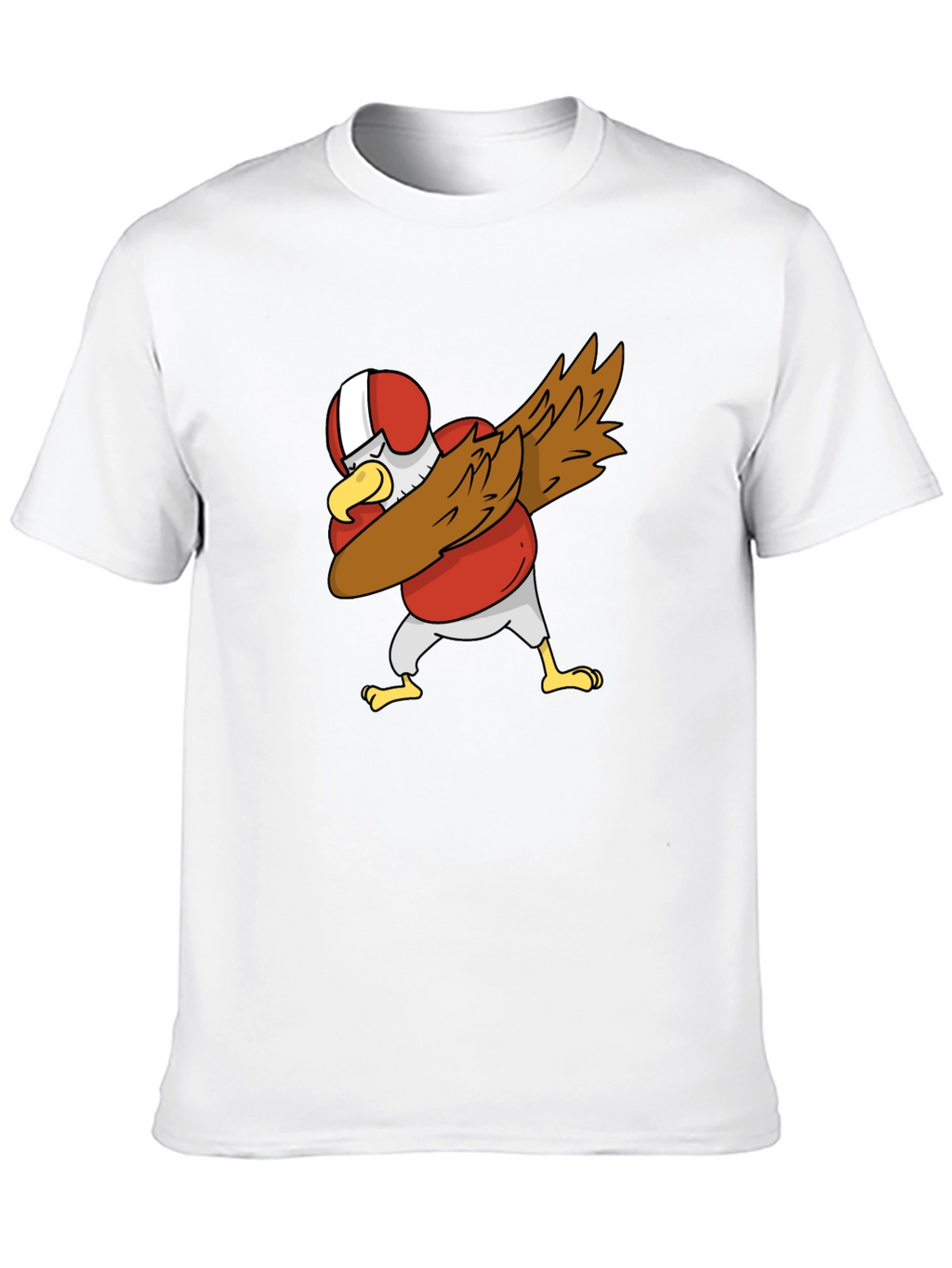 Dabbing Eagle Football T-Shirt