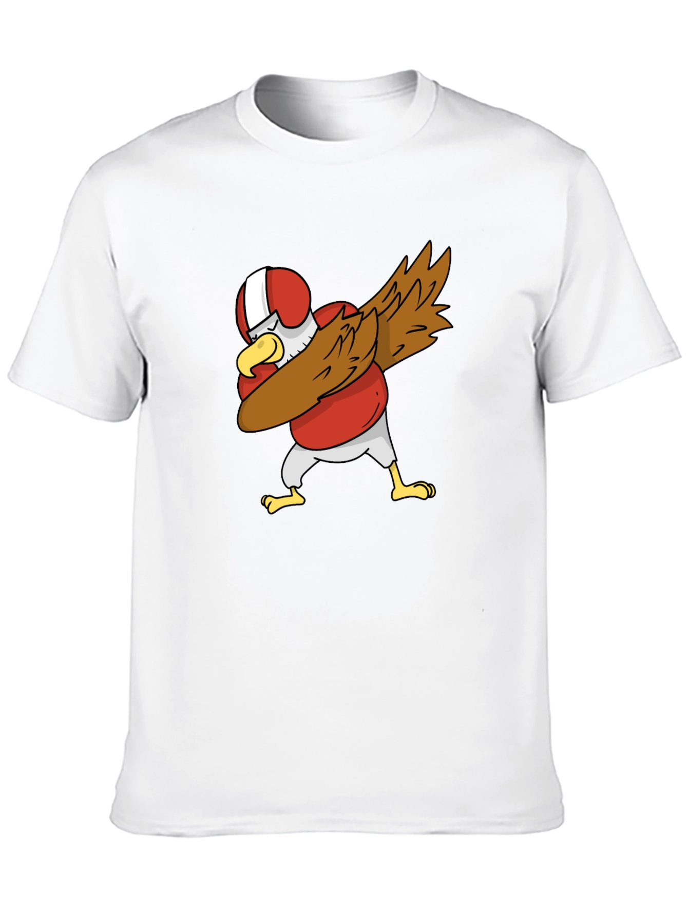Dabbing Eagle Football T-Shirt