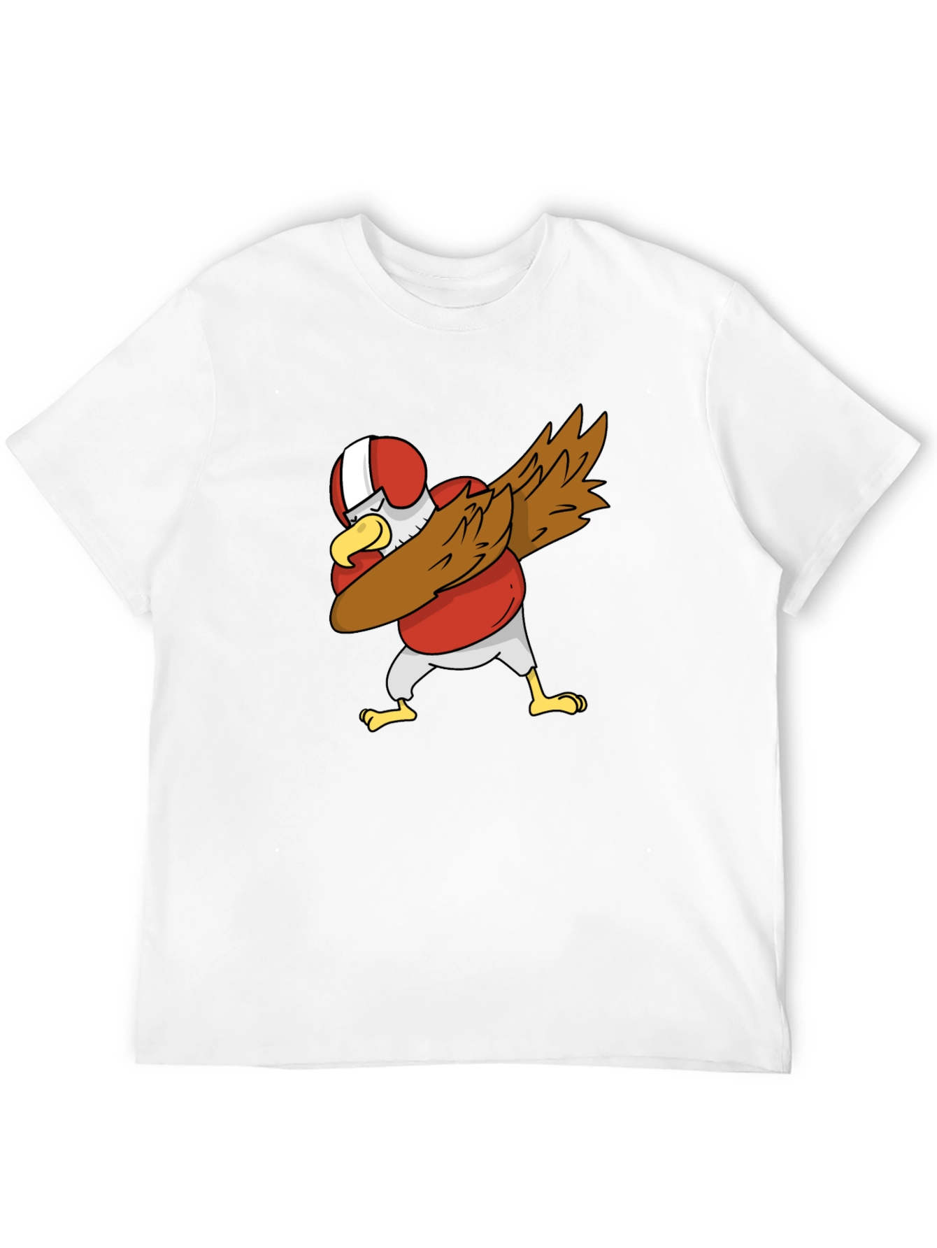 Dabbing Eagle Football T-Shirt