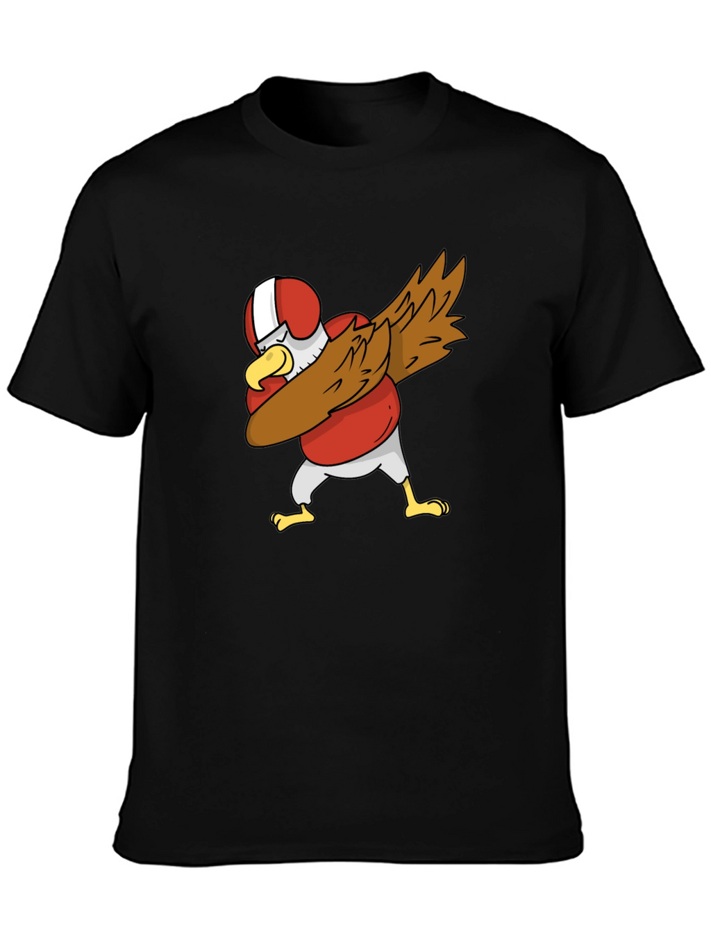 Dabbing Eagle Football T-Shirt